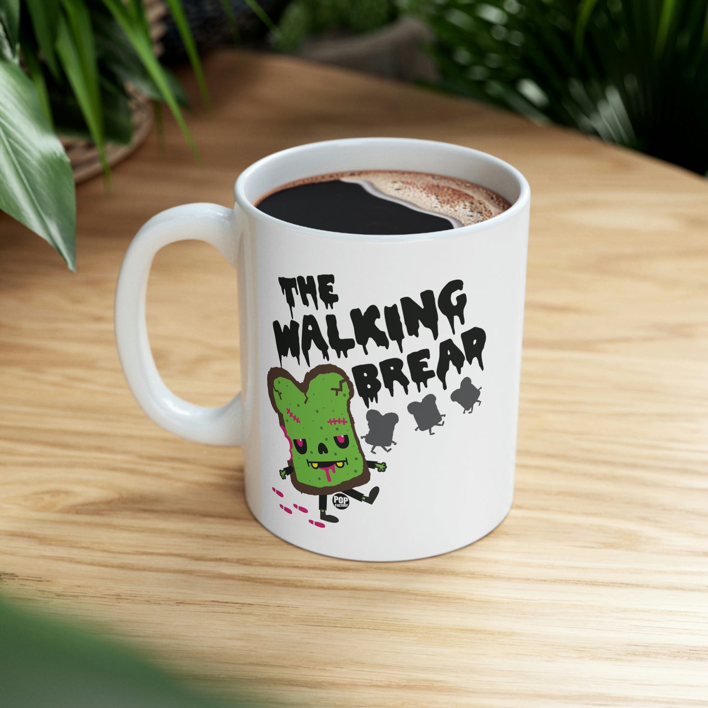 The Walking Bread Mug