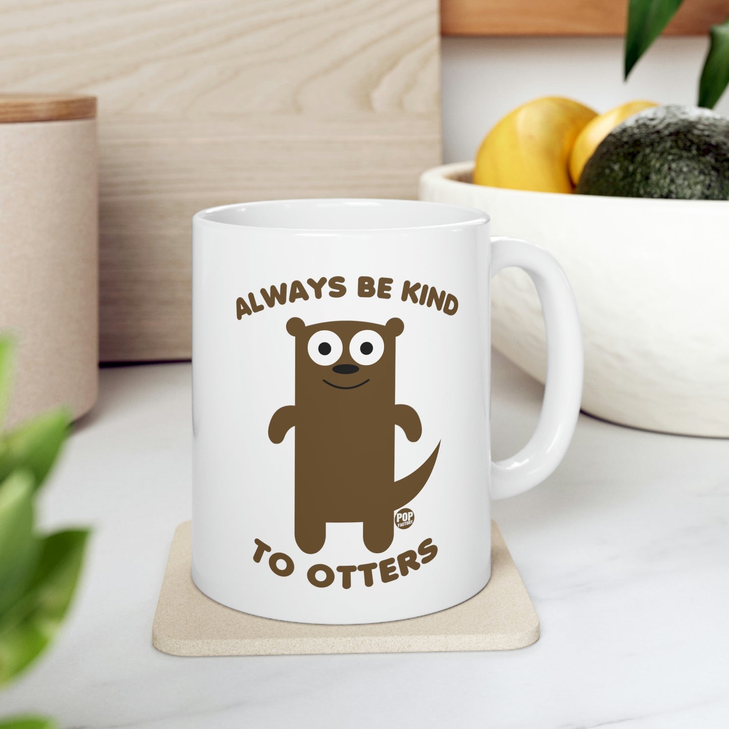 ALWAYS BE KIND TO OTTERS COFFEE MUG