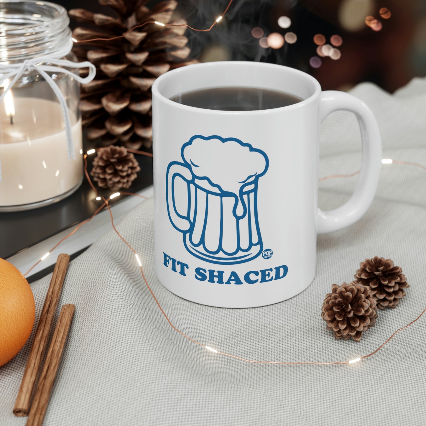 FIT SHACHED BEER COFFEE MUG