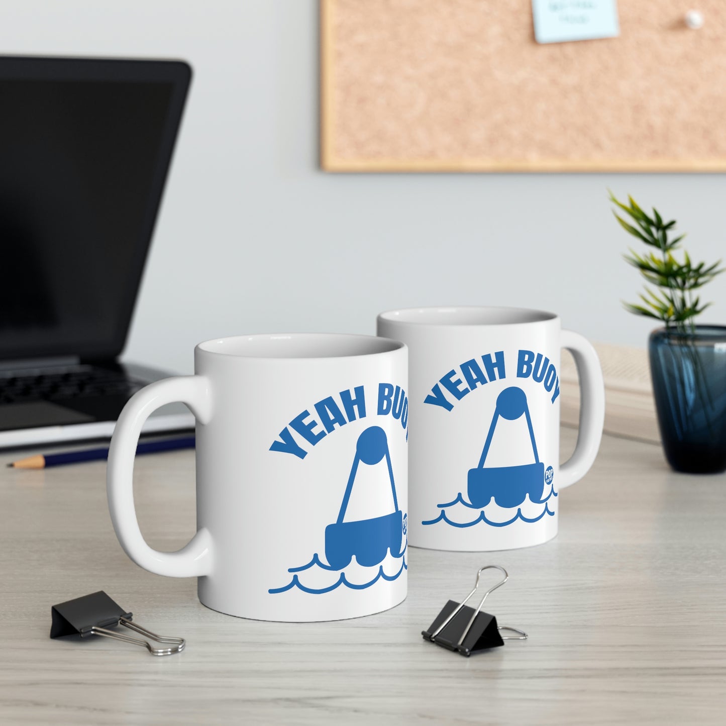 YEAH BUOY COFFEE MUG