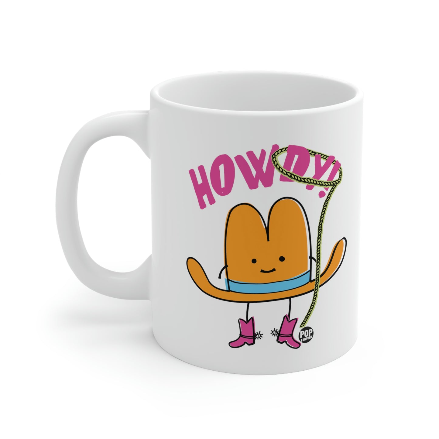 HOWDY HAT COFFEE MUG