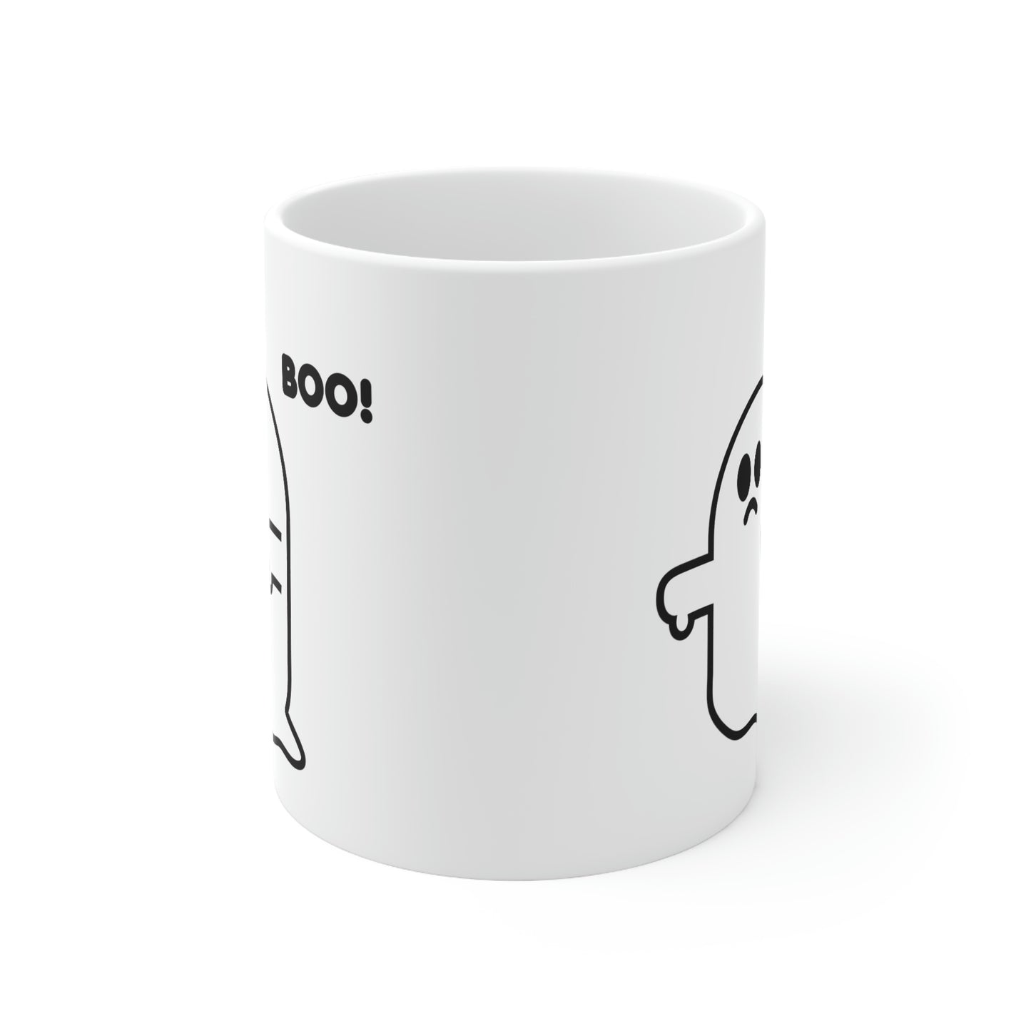 BOO GHOST COFFEE MUG