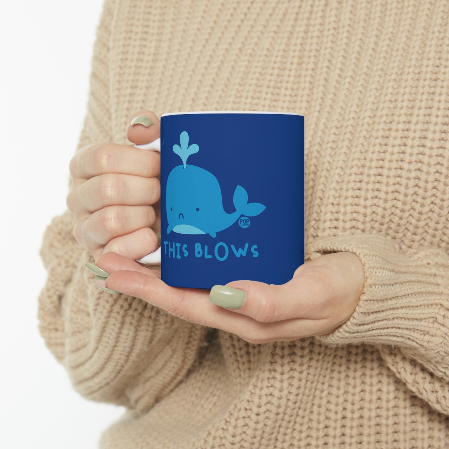 This Blows Whale Mug