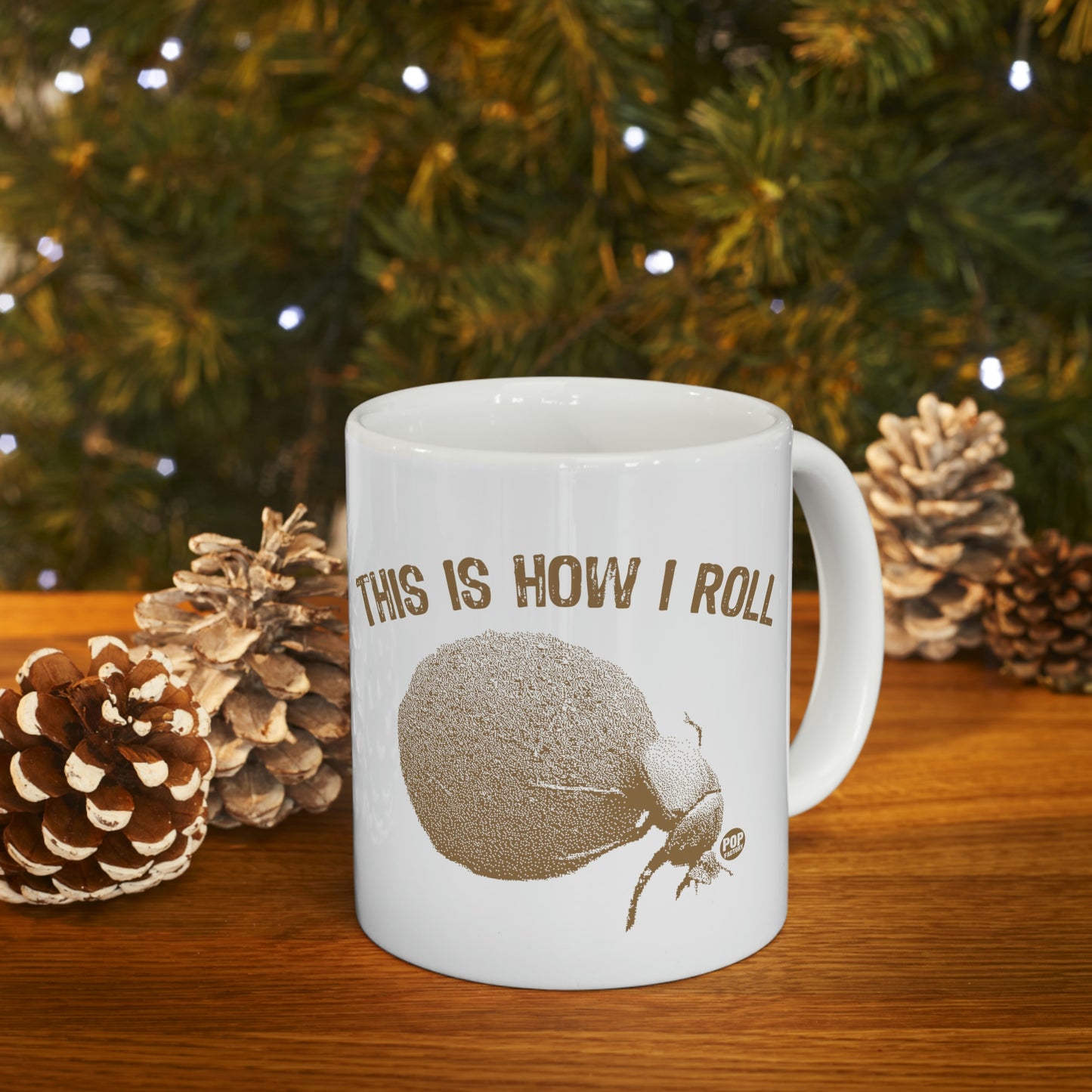 This How I Roll Dung Beetle Mug