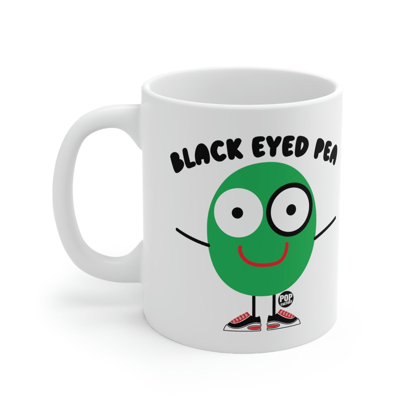 BLACK EYED PEA COFFEE MUG