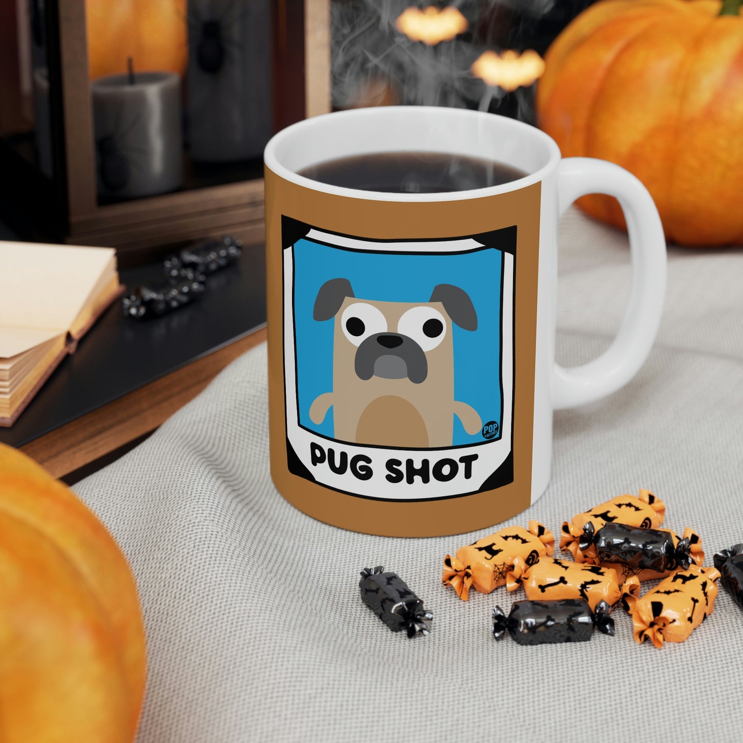 PUG SHOT PUG COFFEE MUG