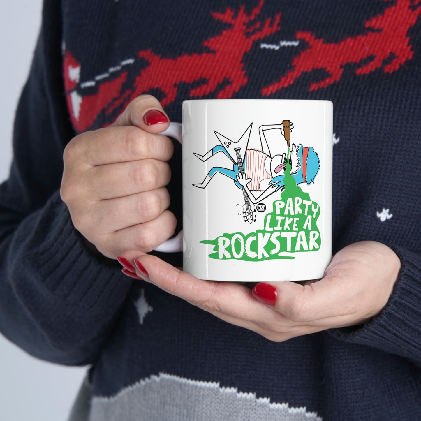 PARTY LIKE A ROCKSTAR COFFEE MUG