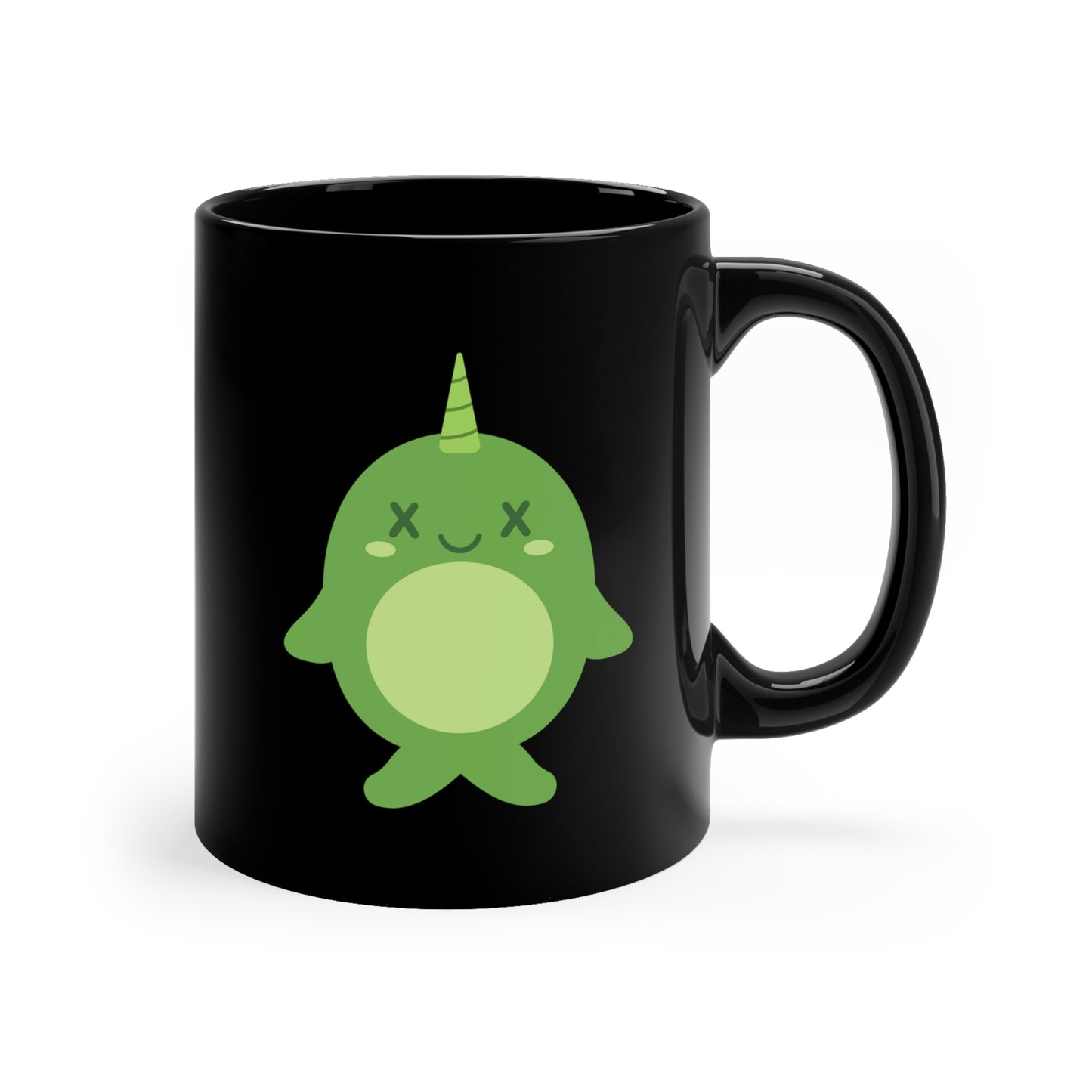 DEADIMALS NARWHAL COFFEE MUG - Halloween Edition
