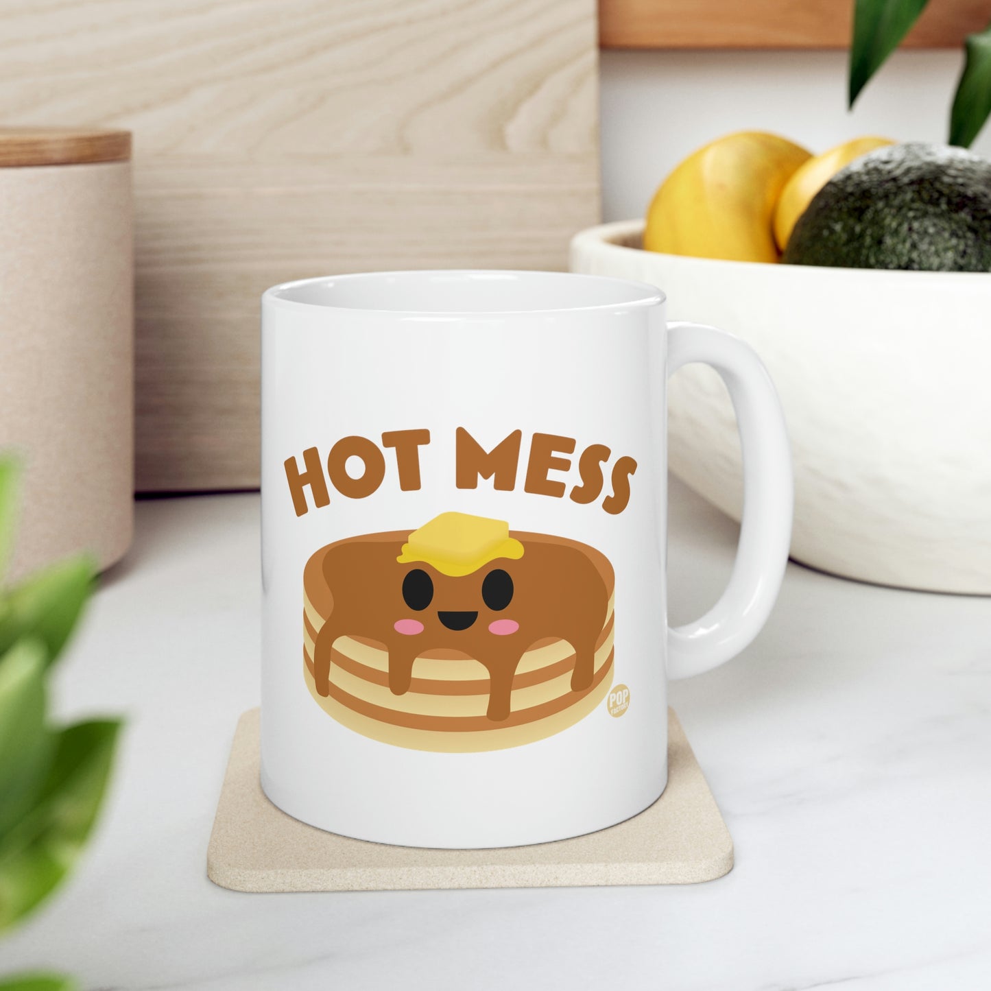 HOT MESS PANCAKES COFFEE MUG