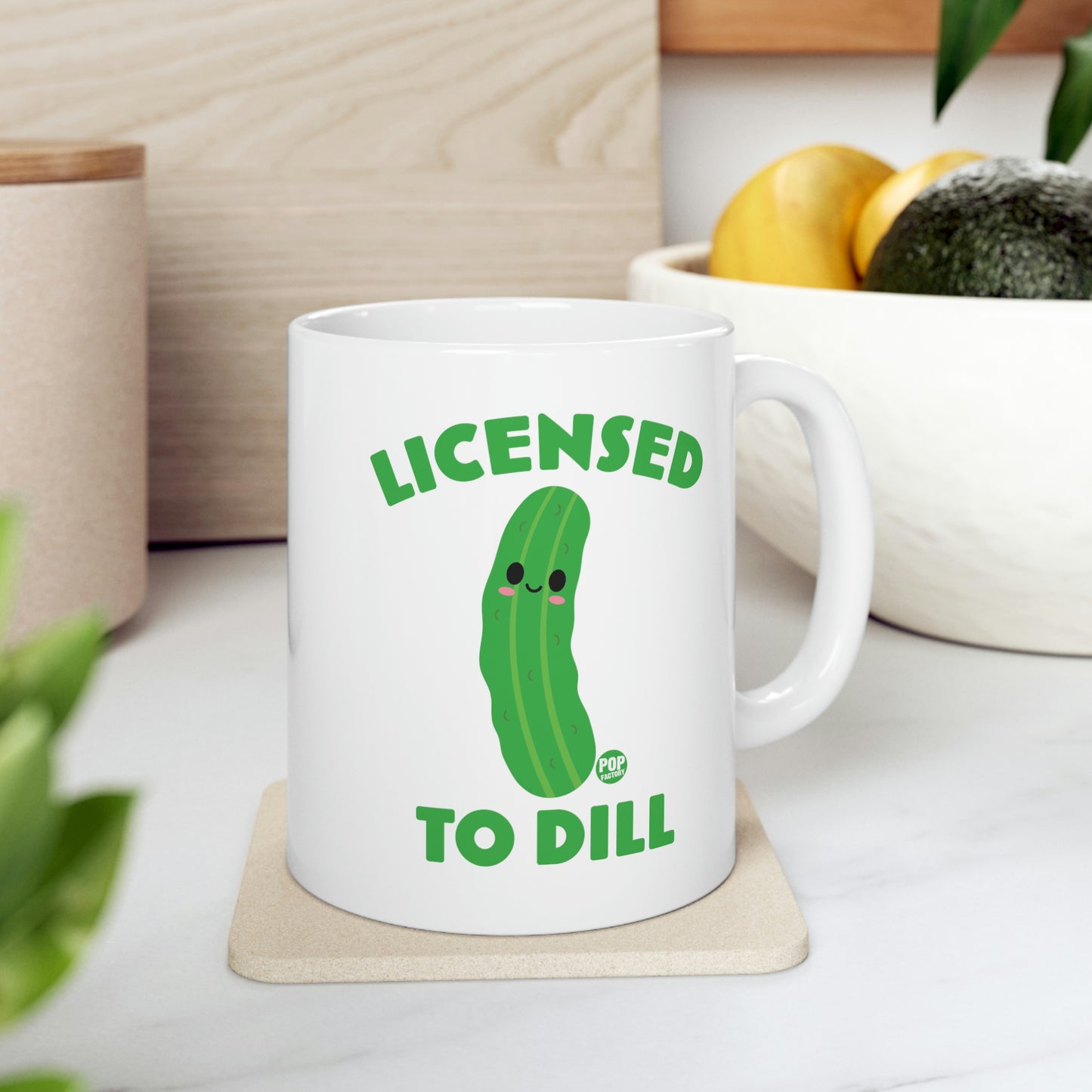 Licensed To Dill Coffee Mug