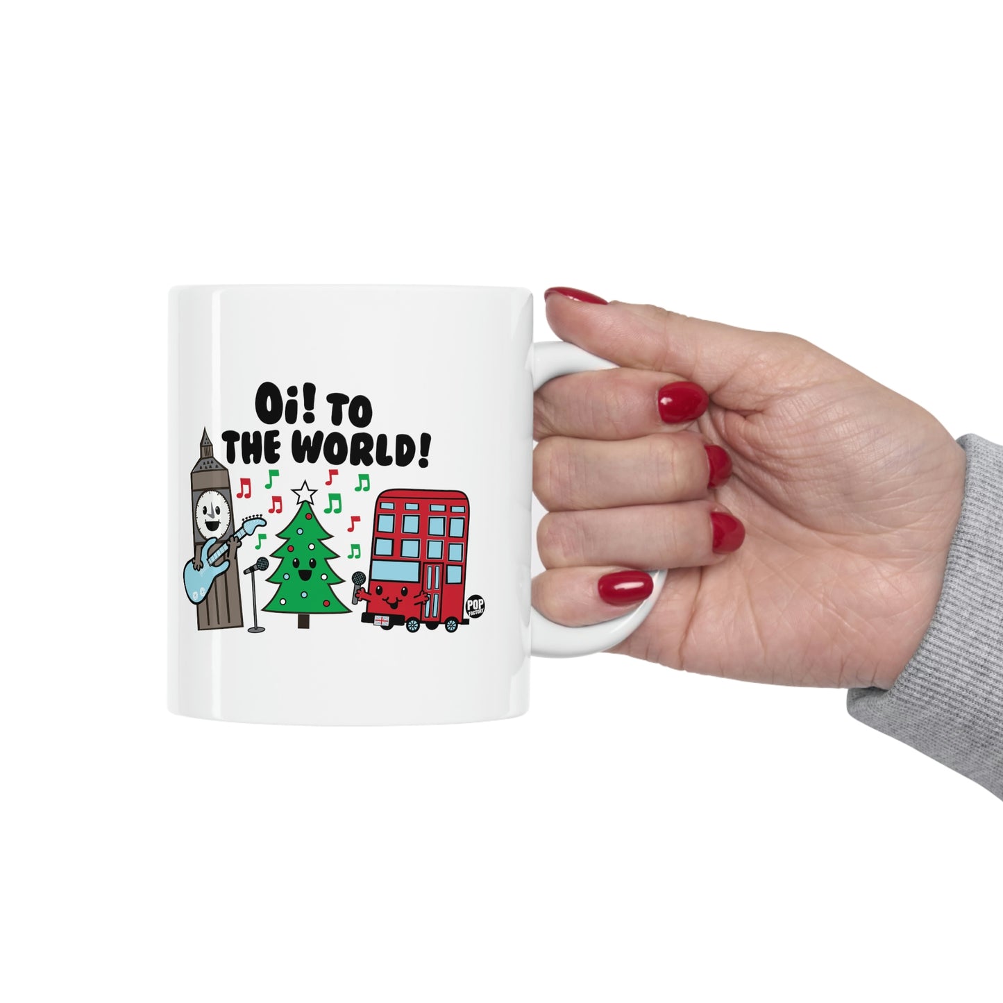 Uk - Oi To The World Xmas Mug