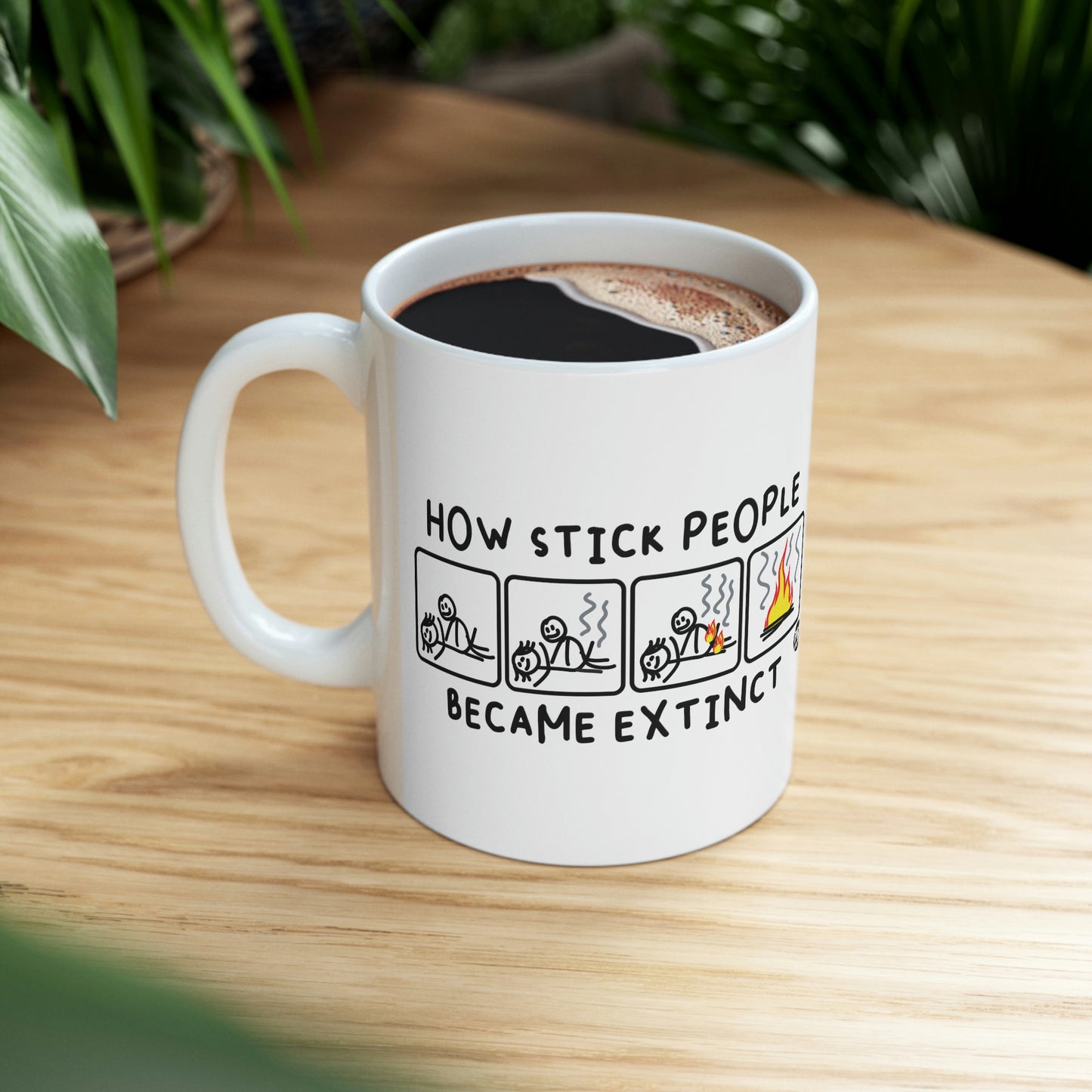 Stick People Extinct Mug