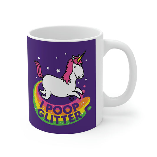 I Poop Glitter Unicorn Coffee Mug