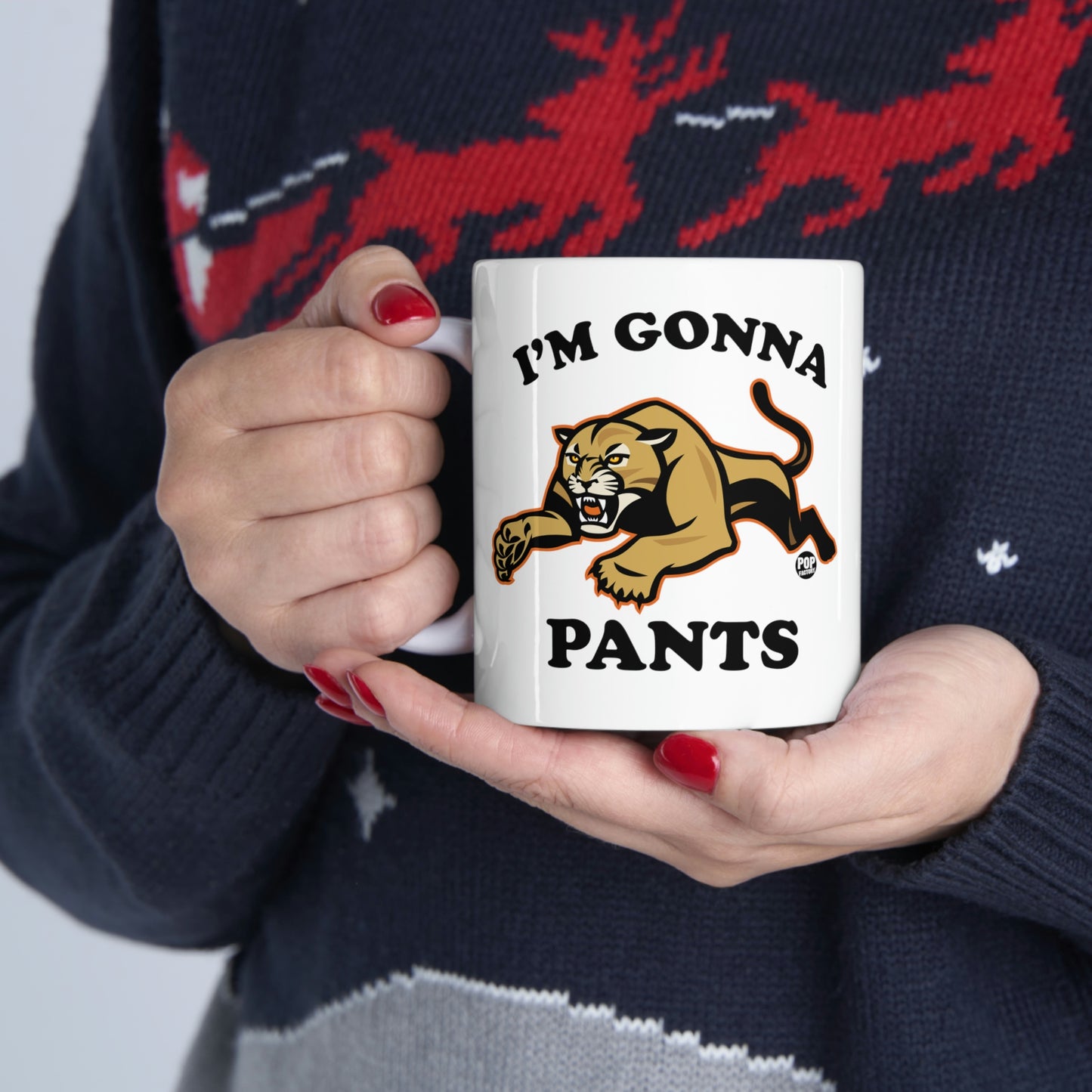 I'M GONNA PANTS PUMA COFFEE MUG