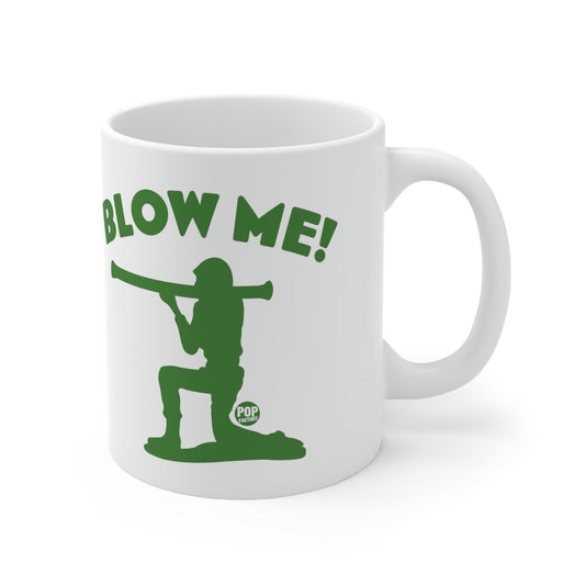 BLOW ME ARMY SOLDIER COFFEE MUG