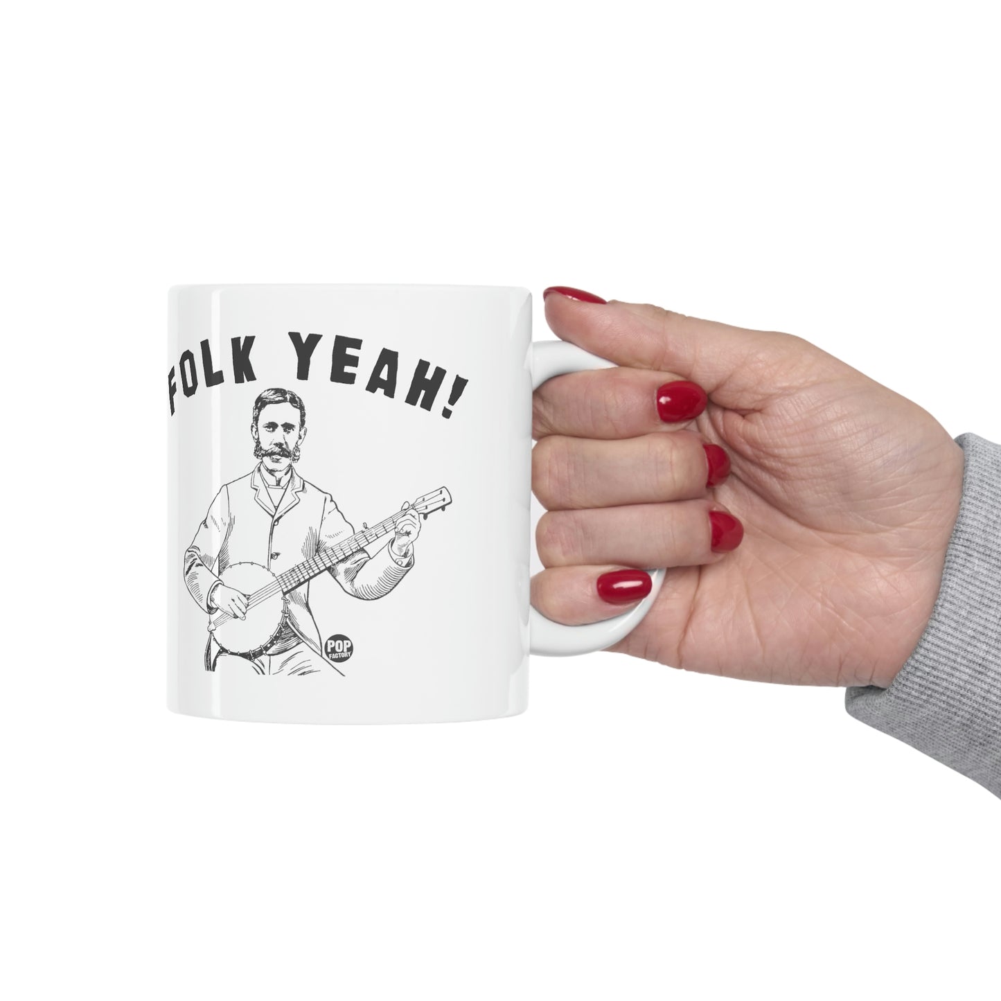 FOLK YEAH! COFFEE MUG