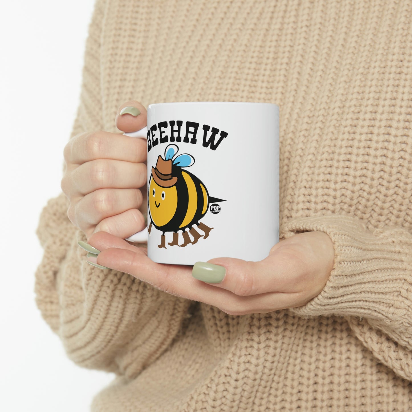 BEEHAW BEE COFFEE MUG