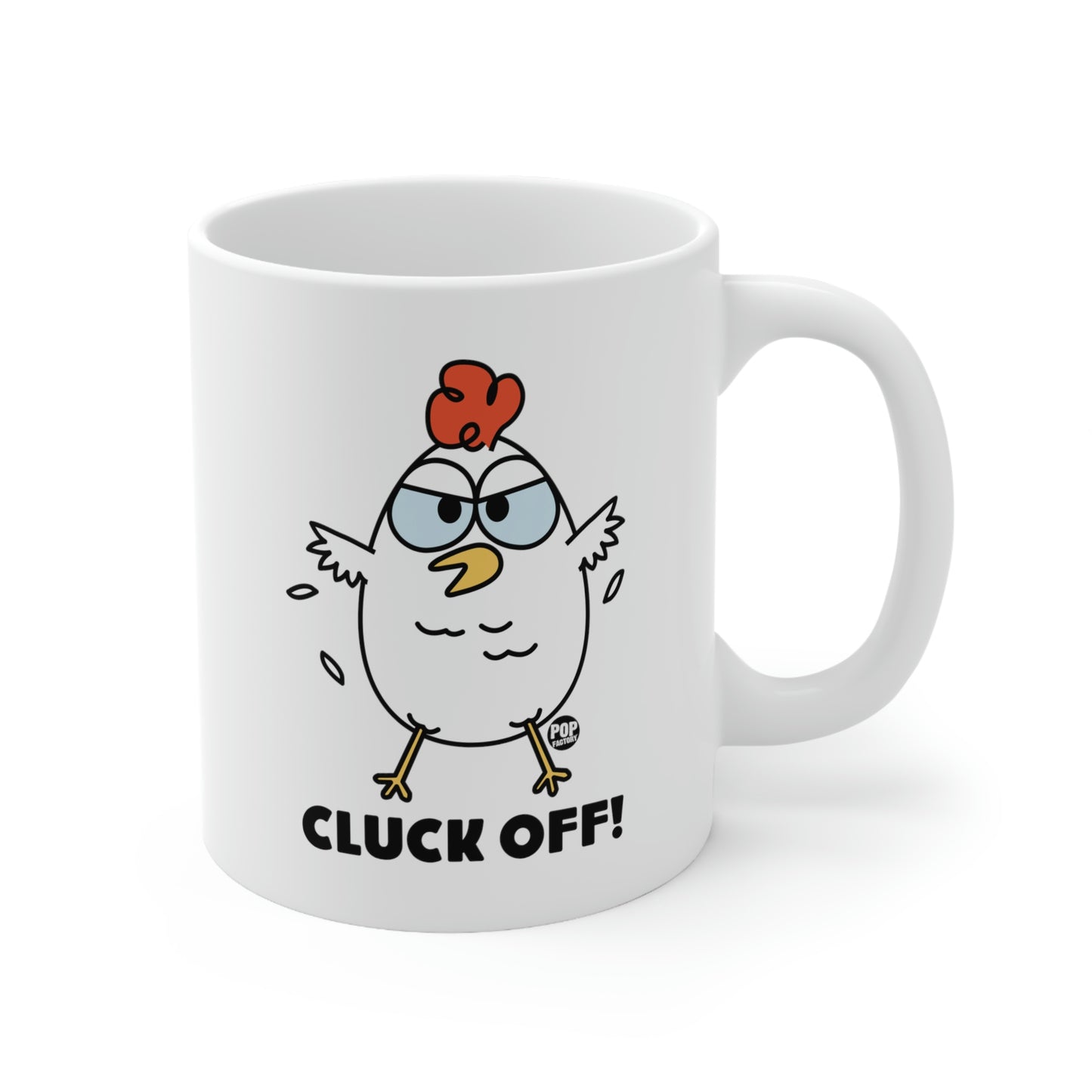 CLUCK OFF COFFEE MUG