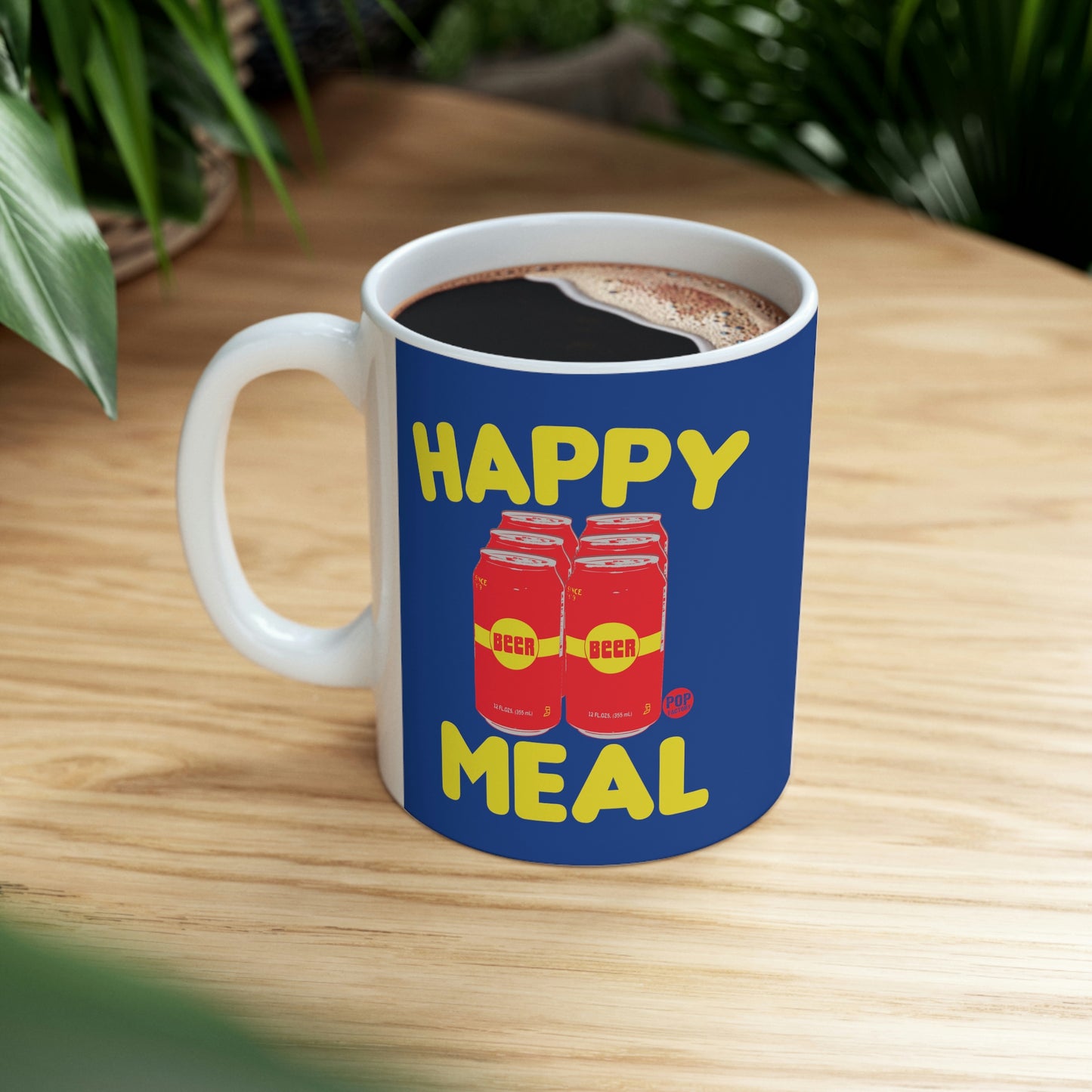 HAPPY MEAL BEER COFFEE MUG