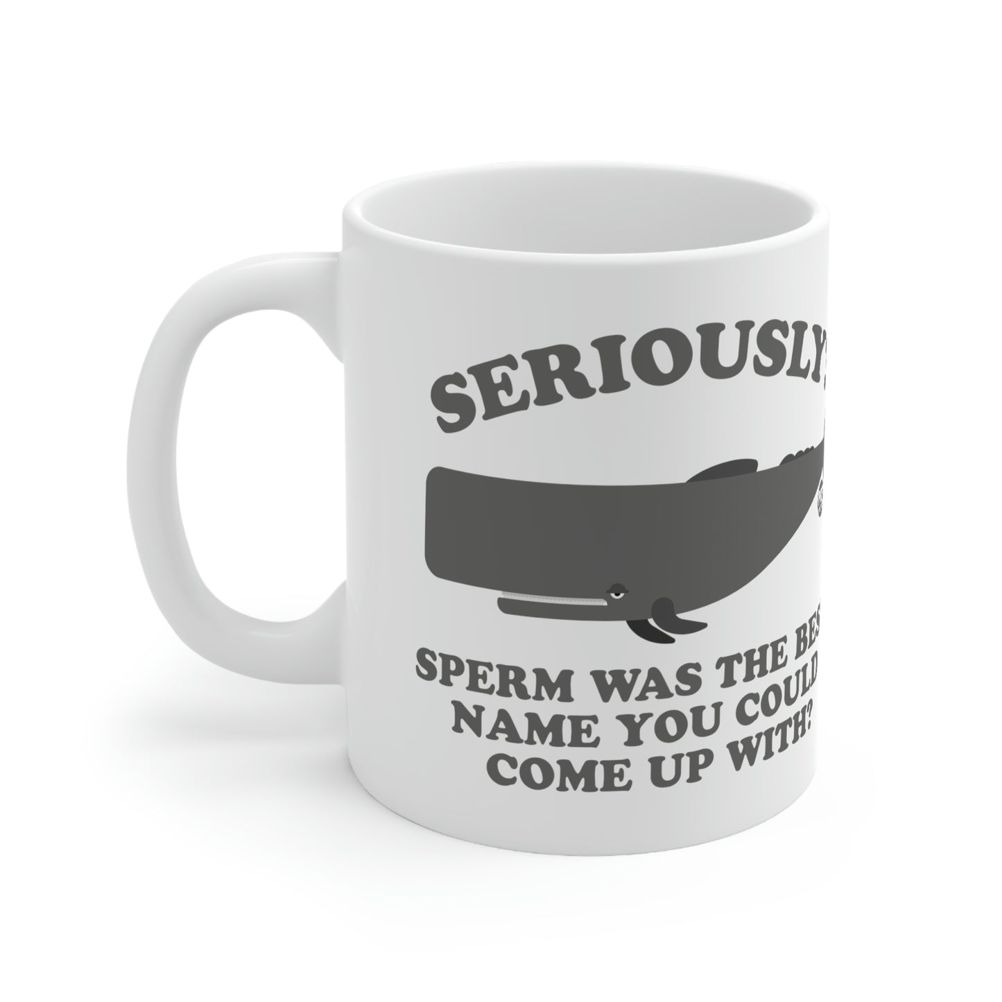 Sperm Whale Name Mug