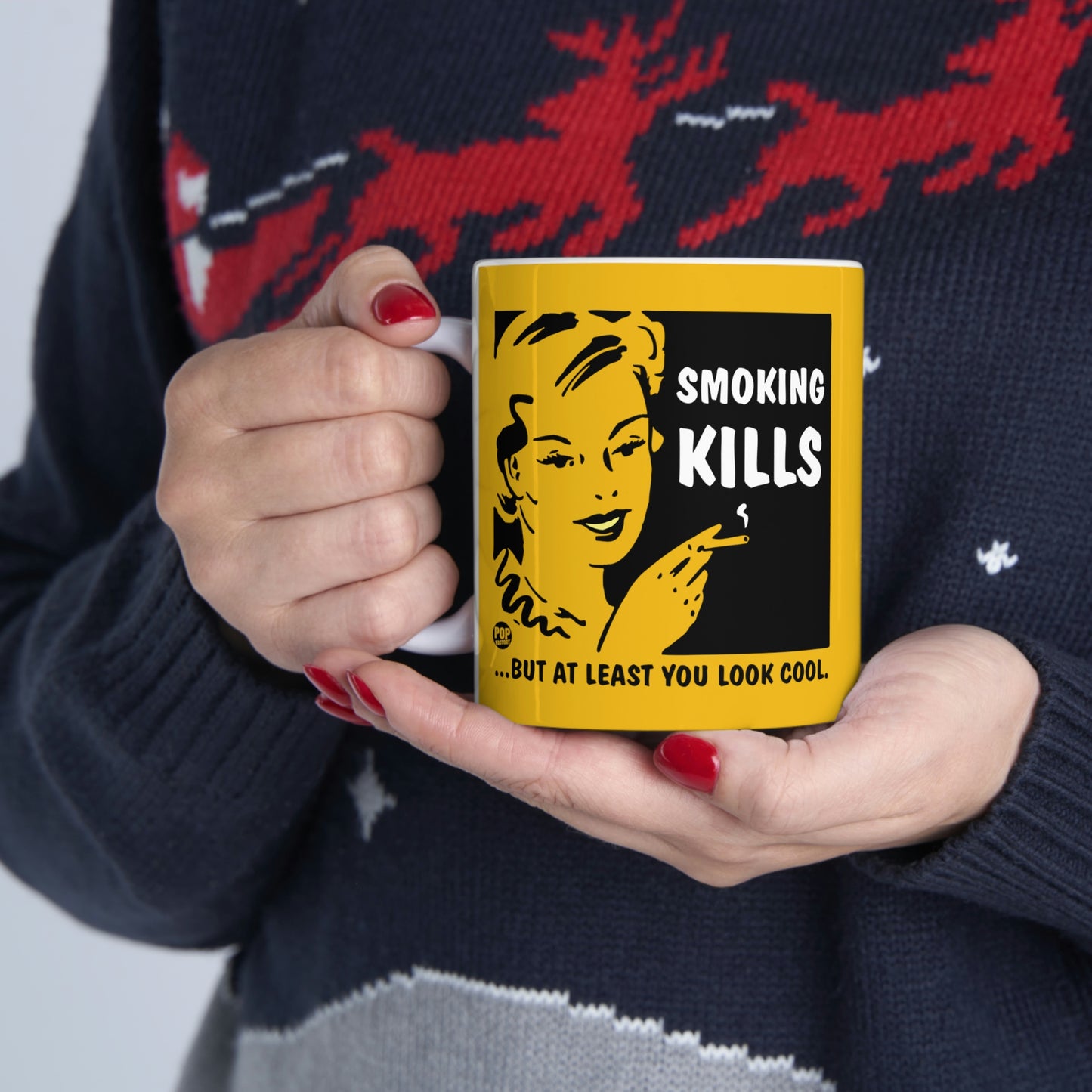 Smoking Kills Look Cool Mug