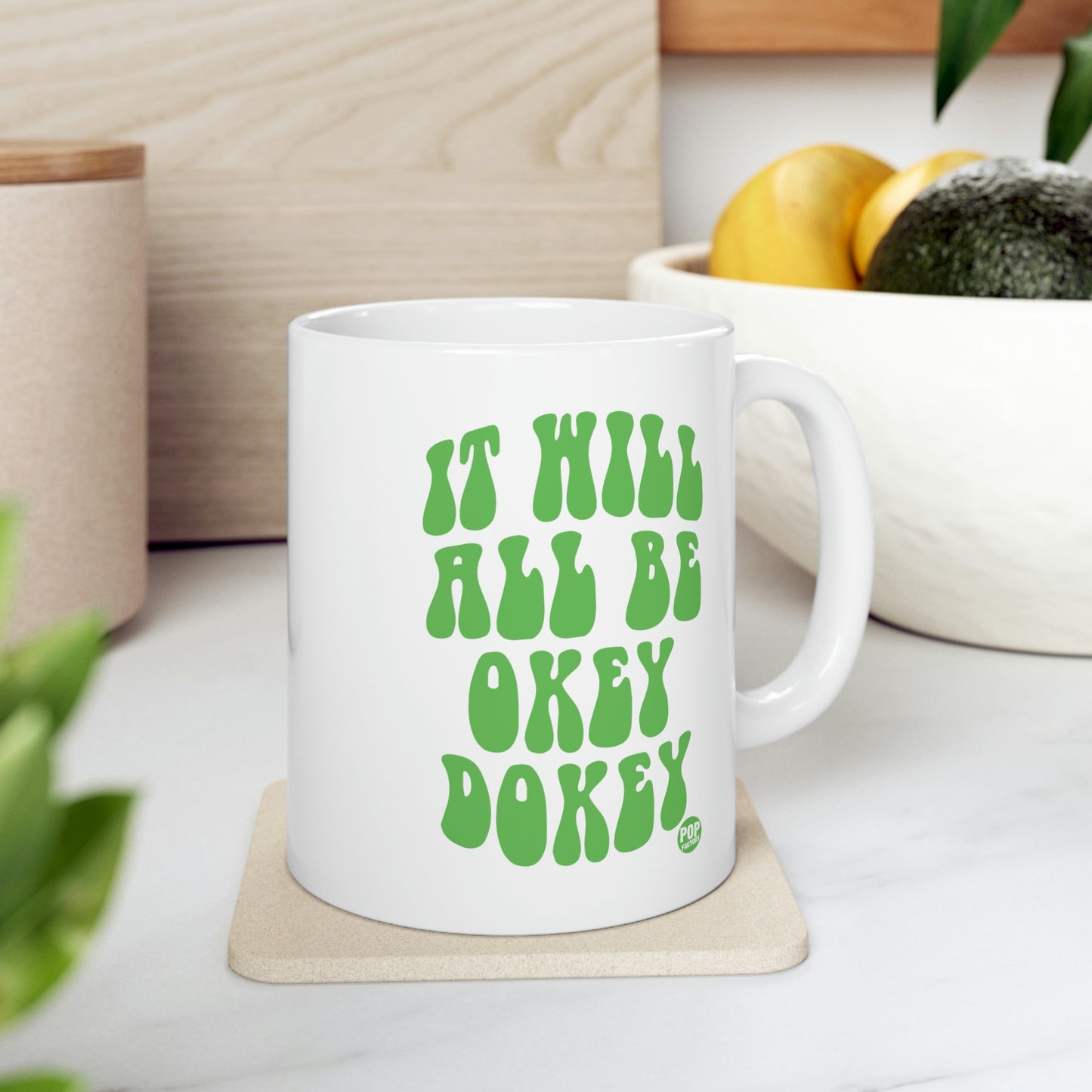 OKEY DOKEY COFFEE MUG