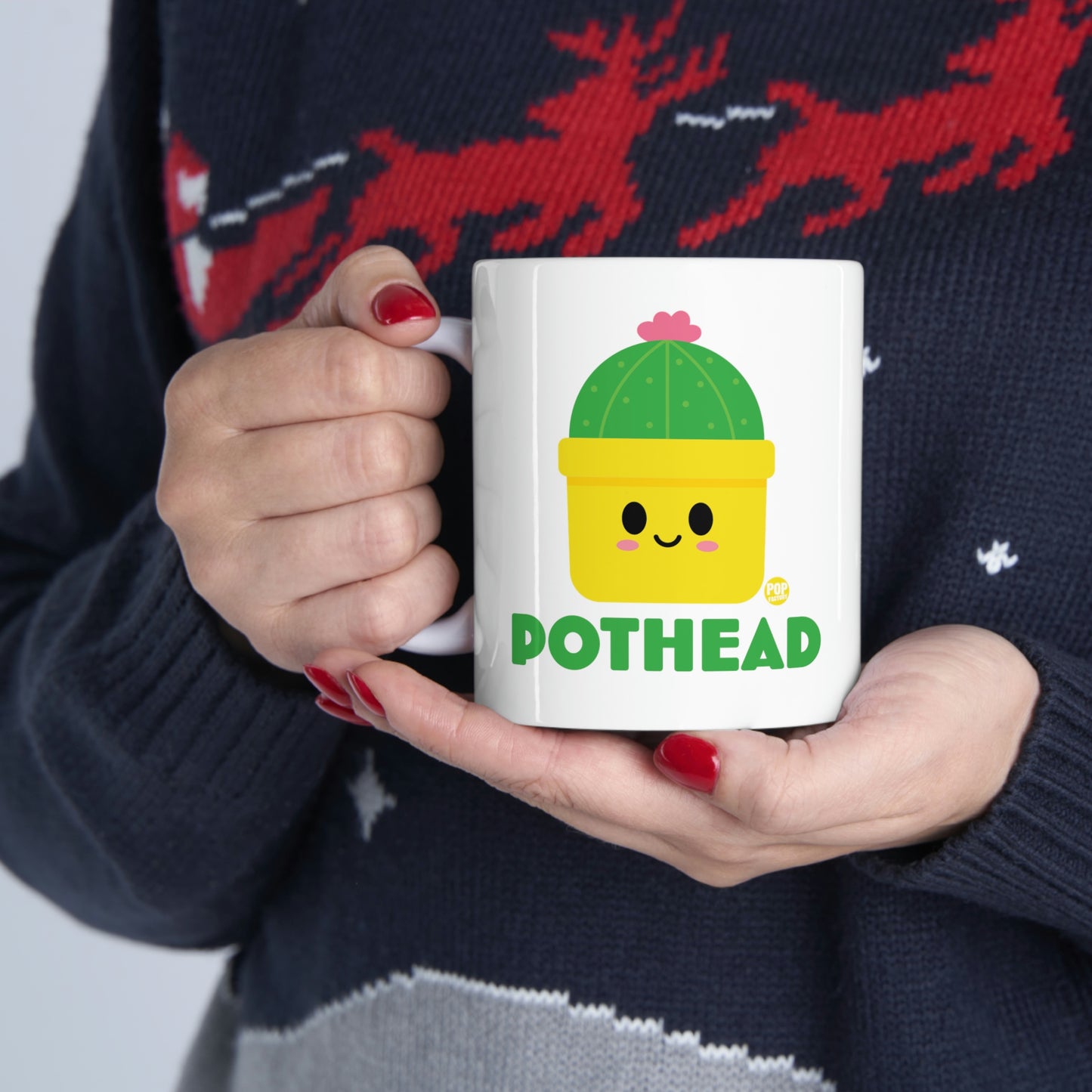 POTHEAD CACTUS COFFEE MUG