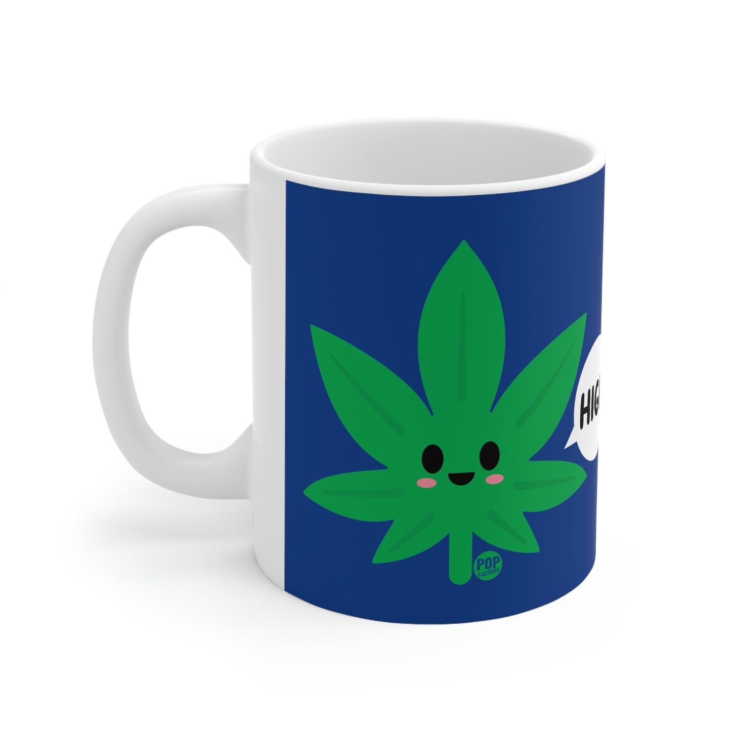 HIGH POT LEAF COFFEE MUG