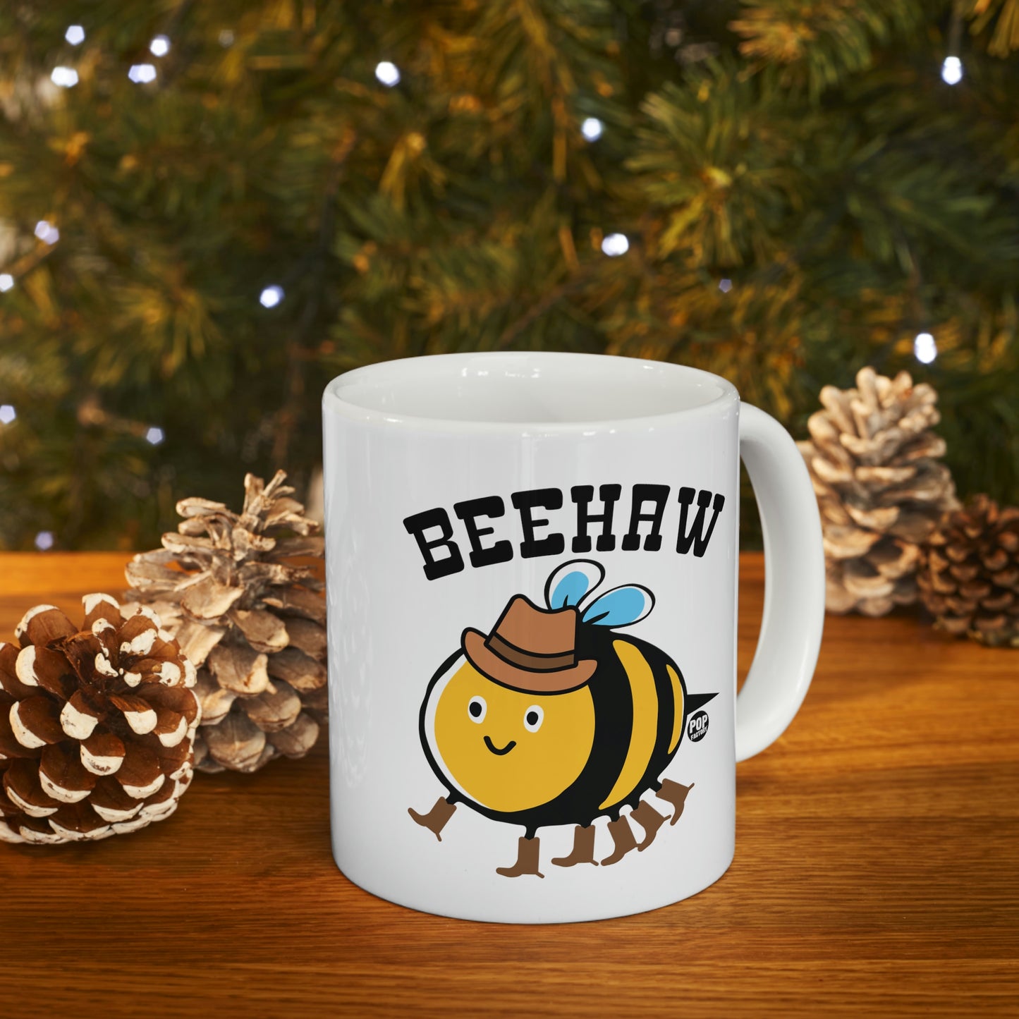 BEEHAW BEE COFFEE MUG