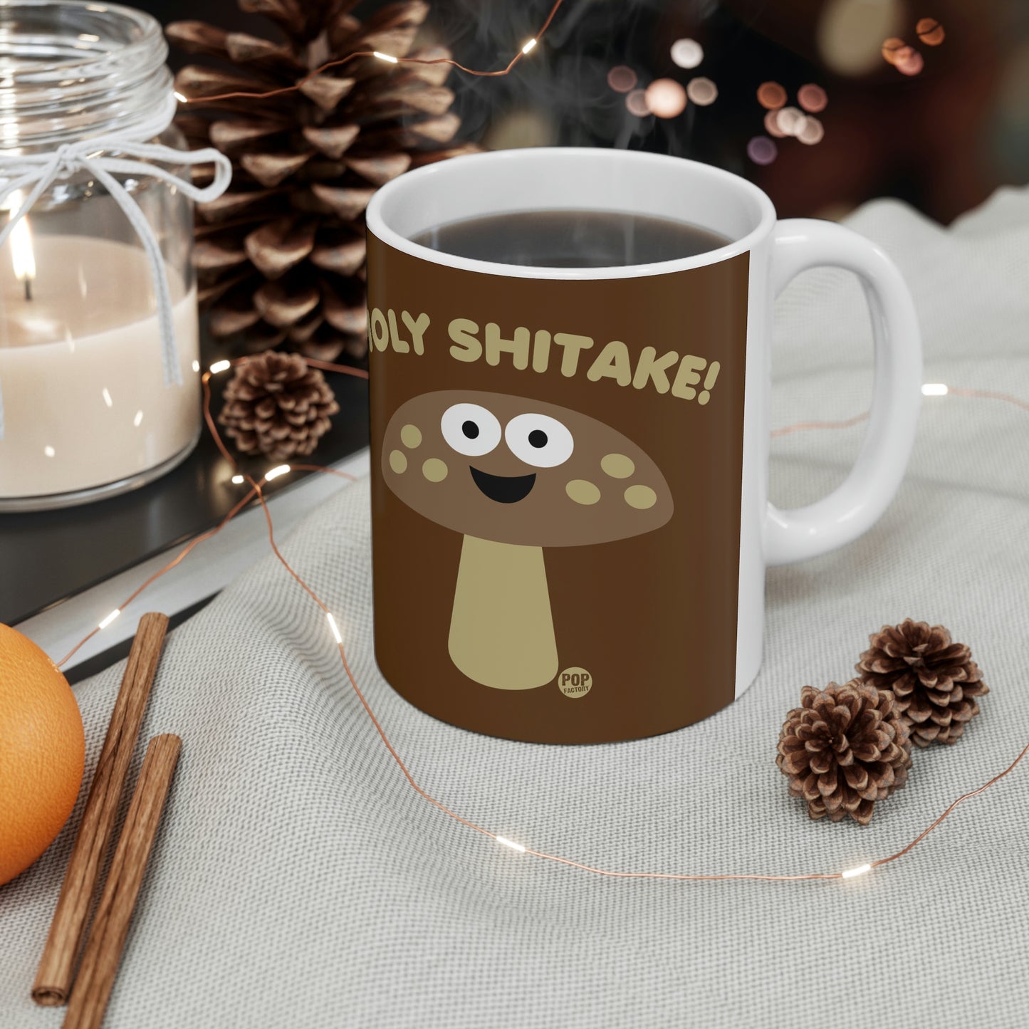 HOLY SHITAKE COFFEE MUG