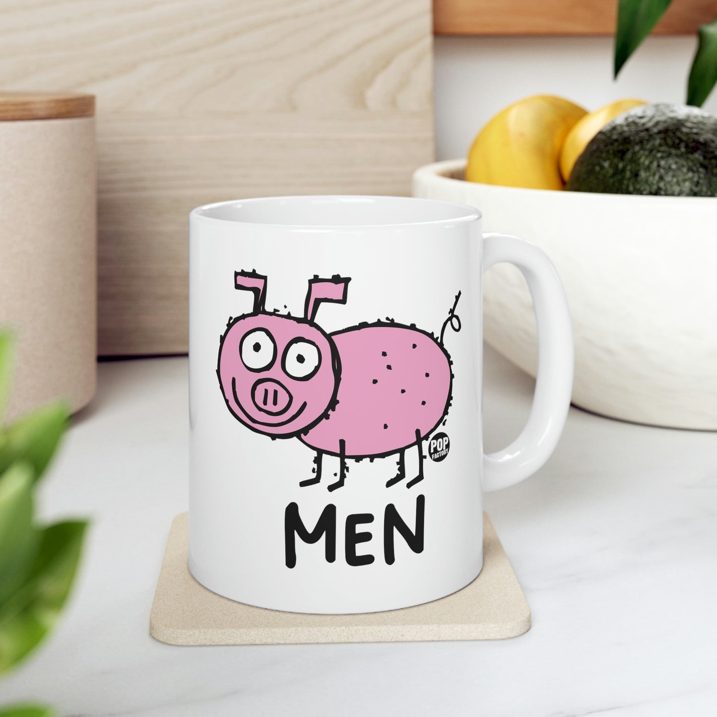 Men Are Pigs Coffee Mug