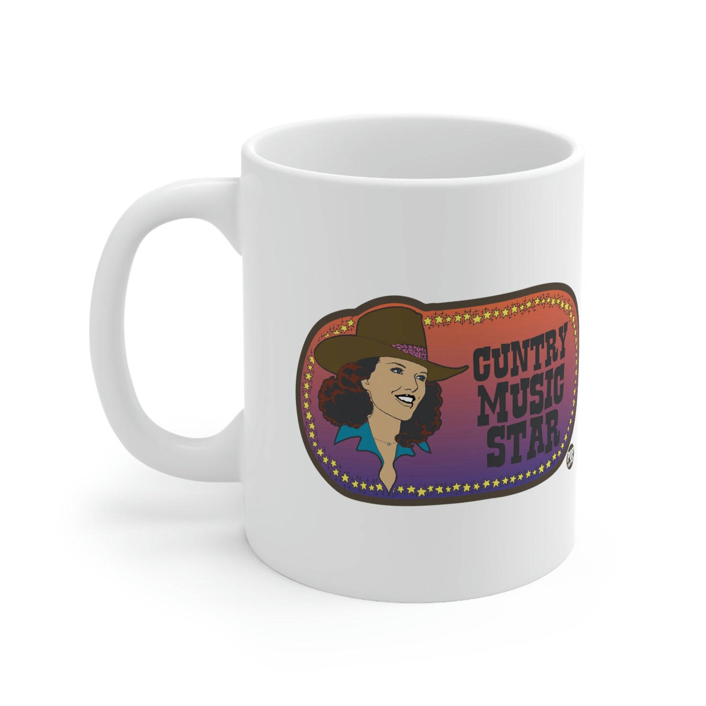 CUNTRY MUSIC STAR COFFEE MUG