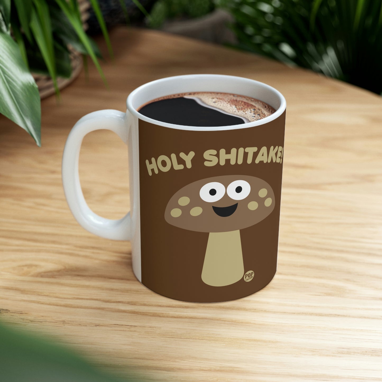 HOLY SHITAKE COFFEE MUG