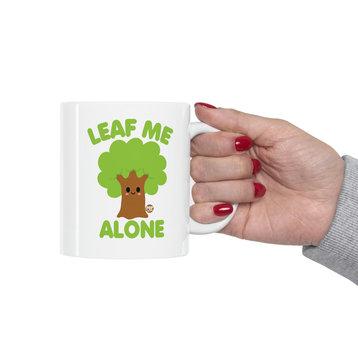 Leaf Me Alone Tree Coffee Mug