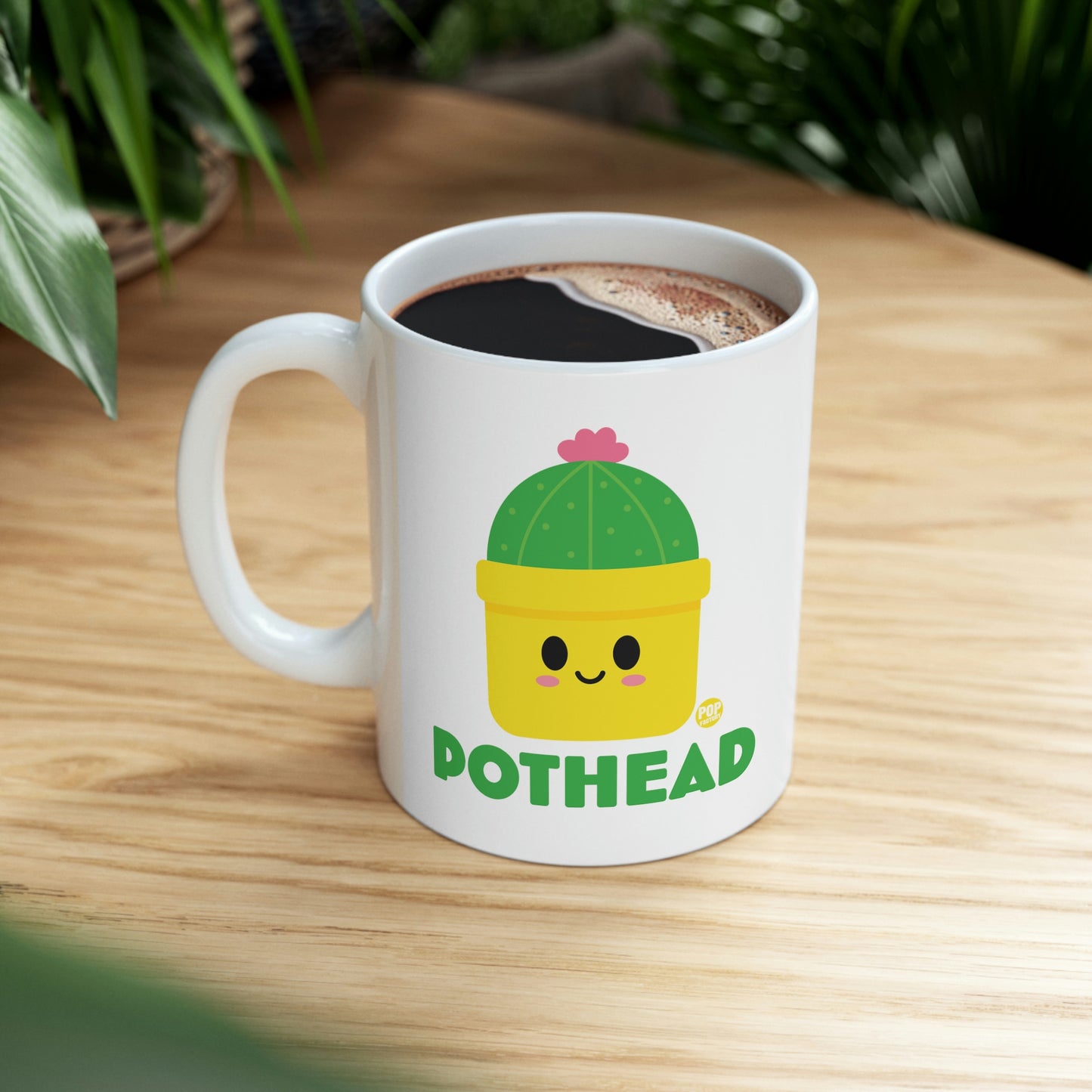 POTHEAD CACTUS COFFEE MUG