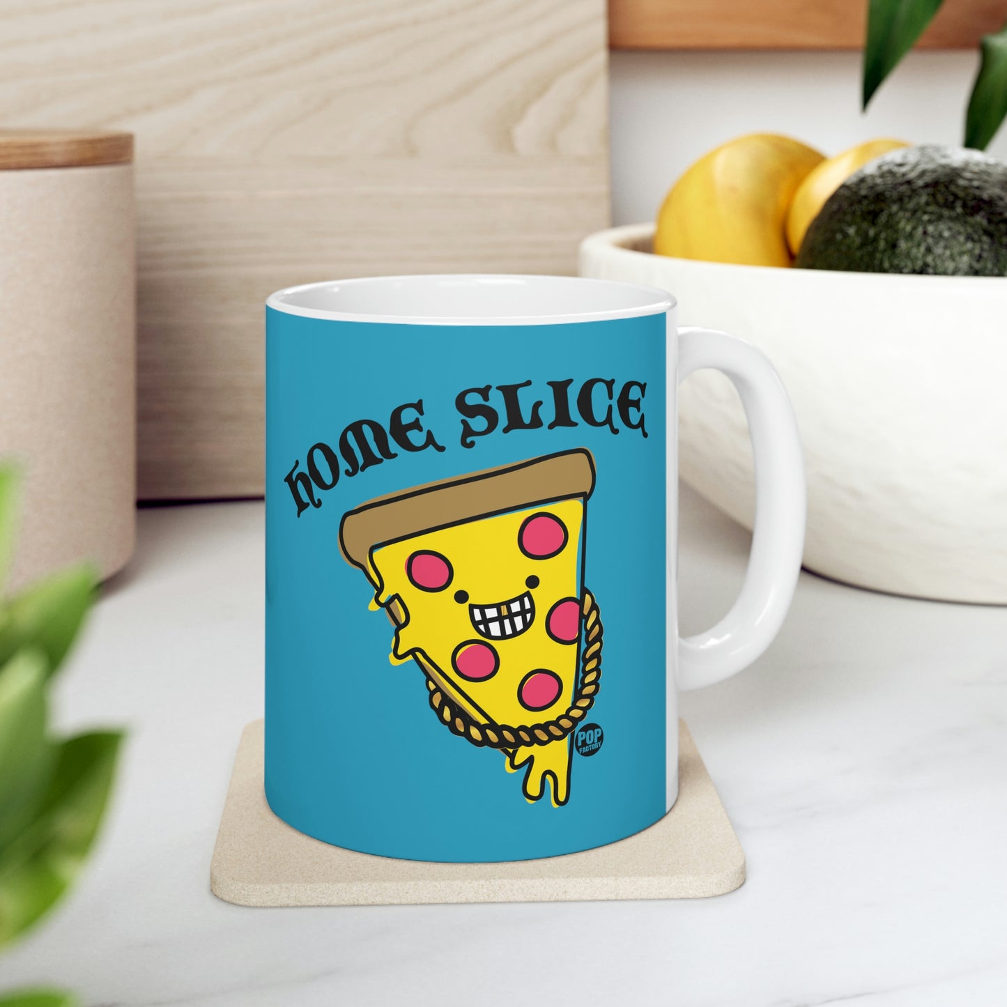 HOME SLICE PIZZA COFFEE MUG