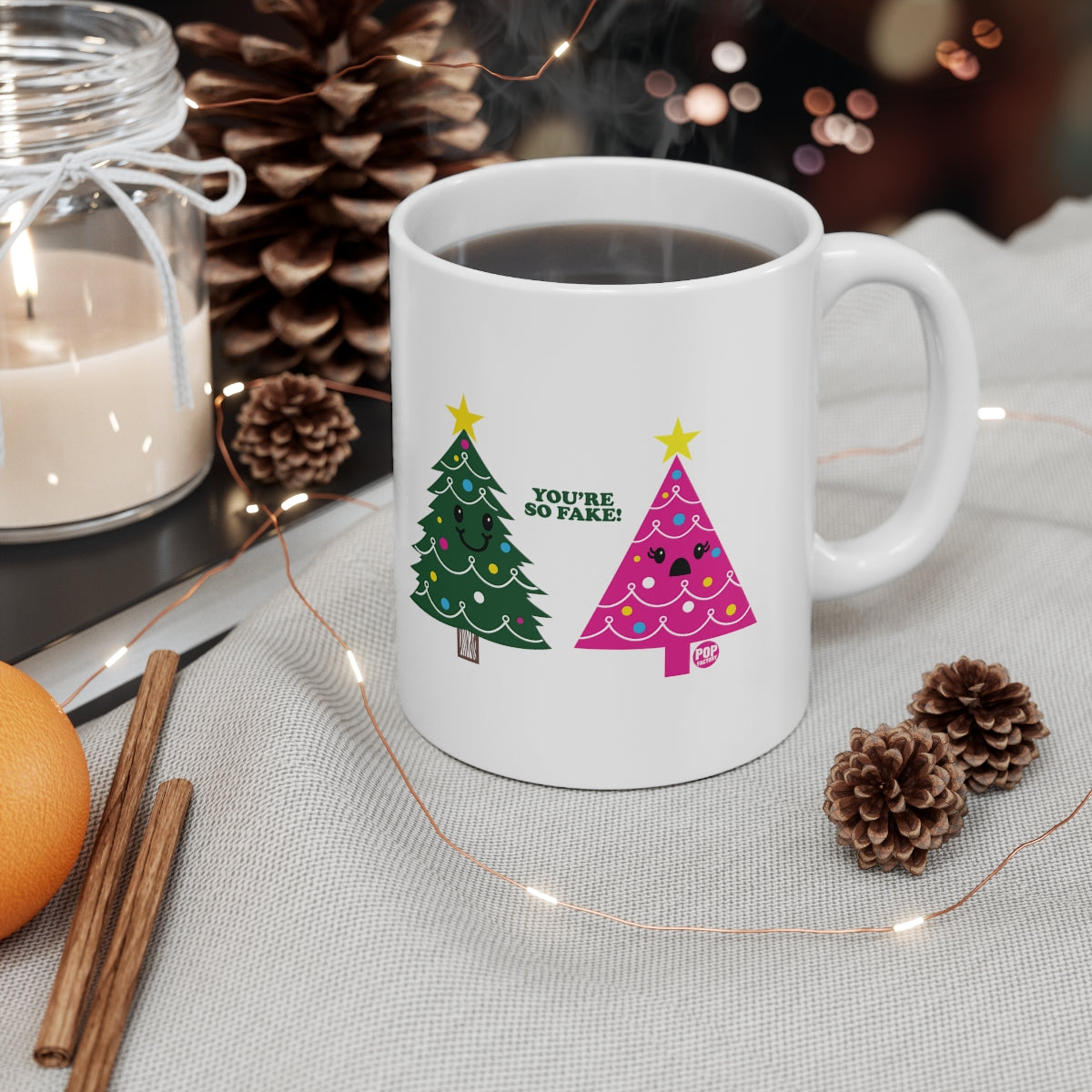 You're Fake Xmas Tree Mug