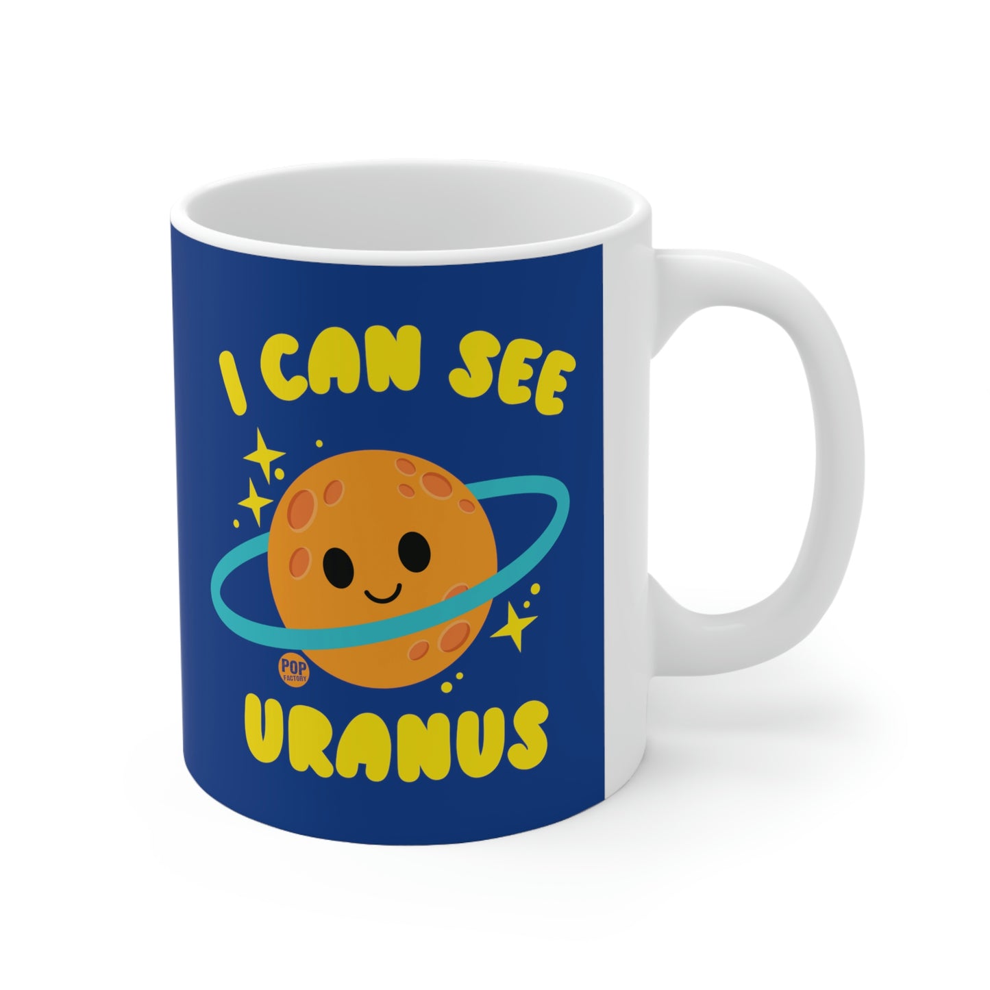 I CAN SEE URANUS COFFEE MUG