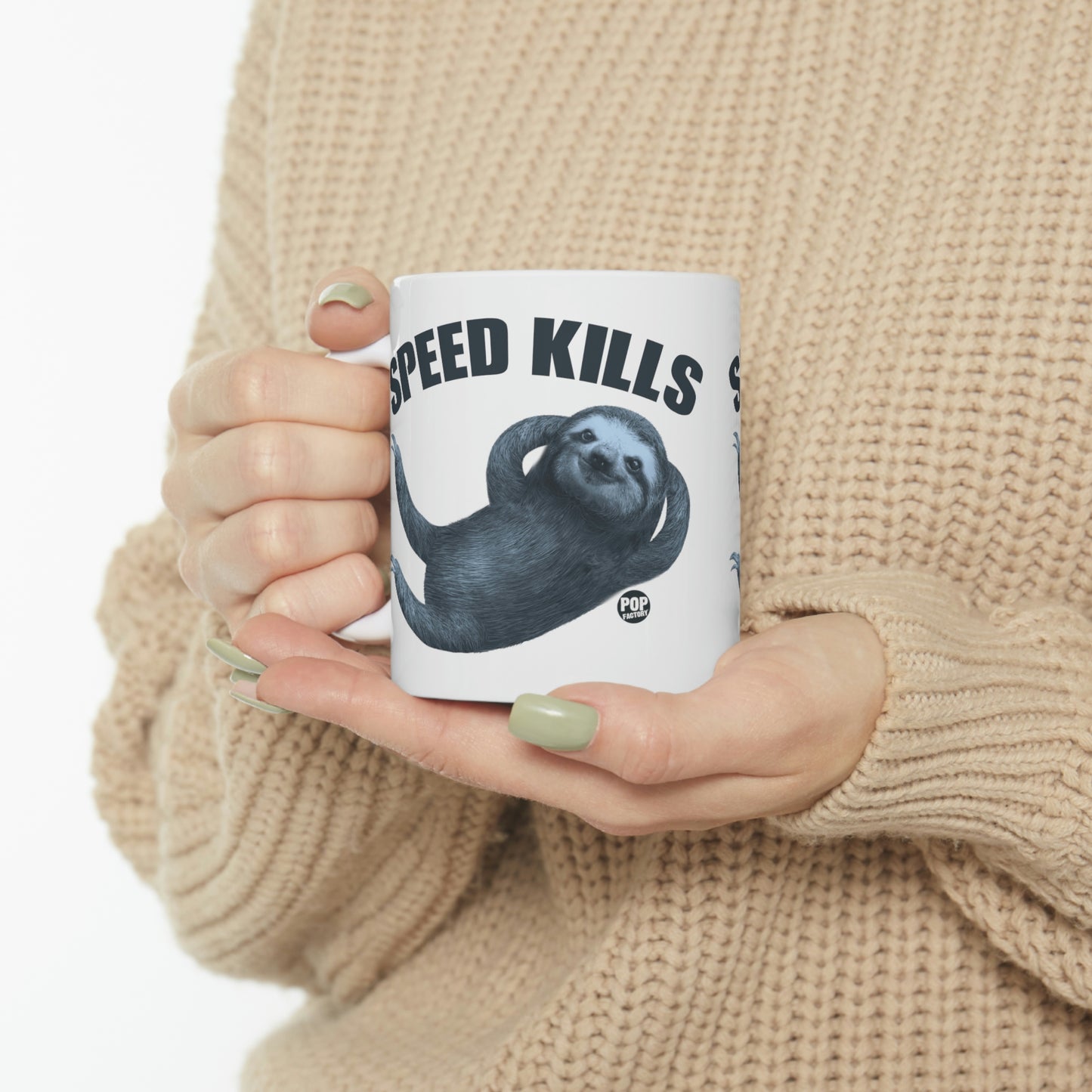 Speed Kills Sloth Mug