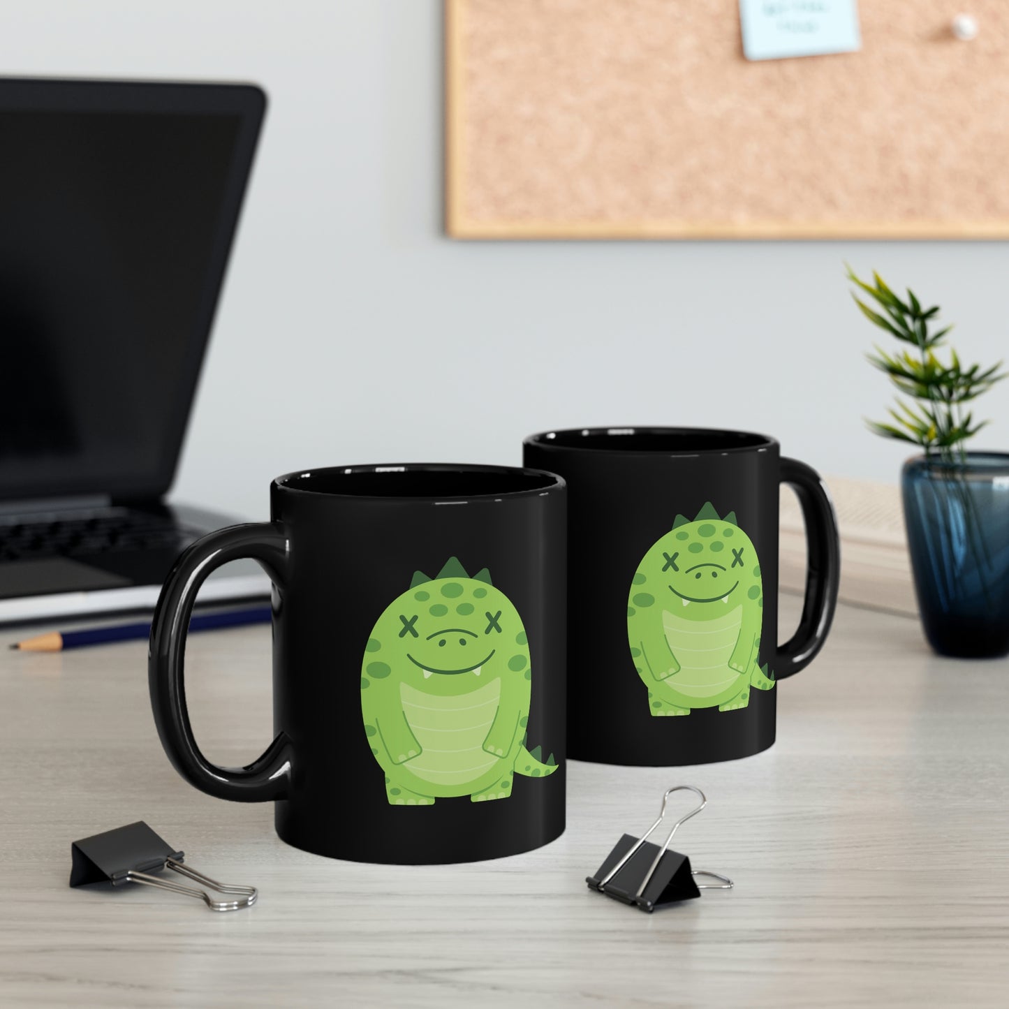 DEADIMALS DINOSAUR COFFEE MUG - Halloween Edition