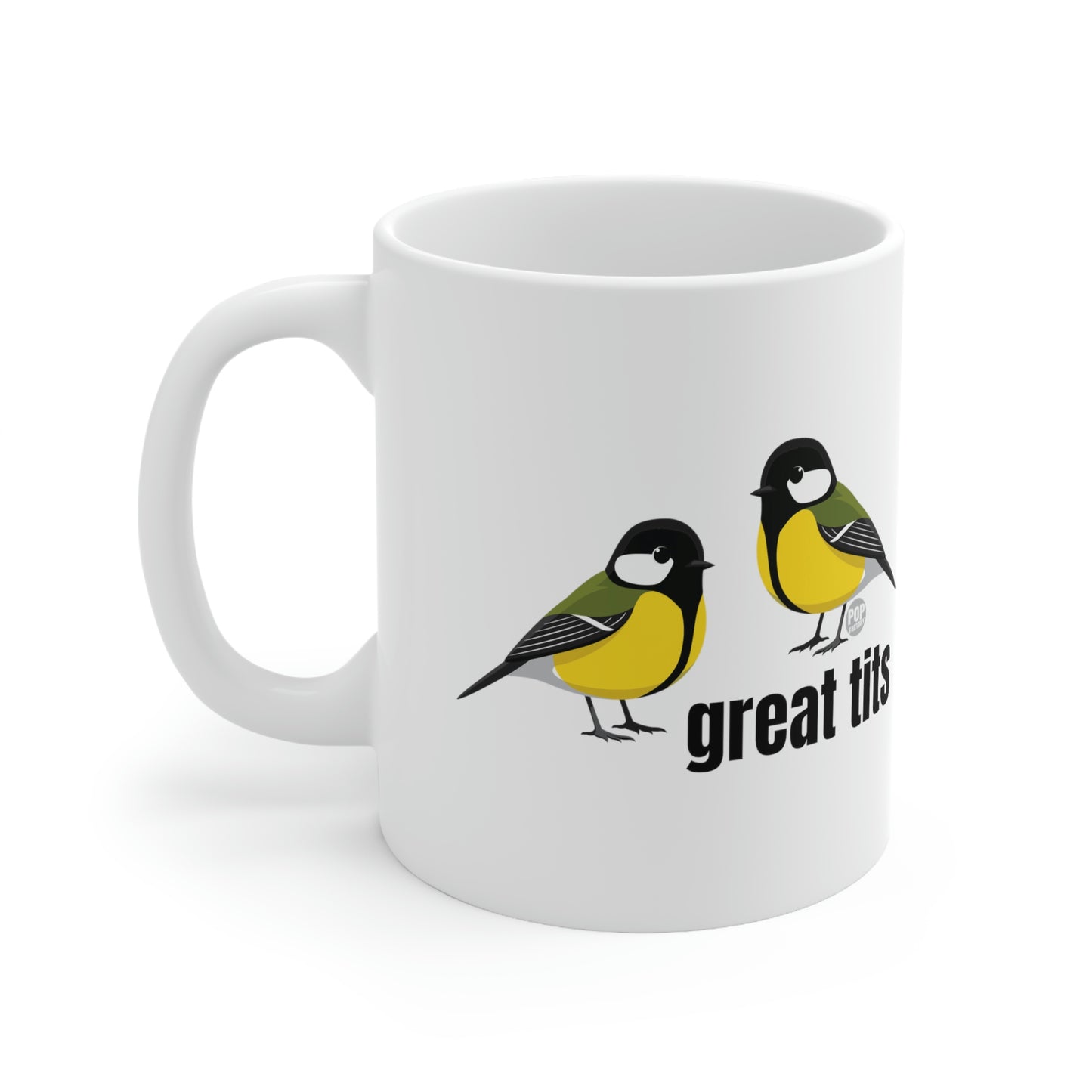 GREAT TITS COFFEE MUG