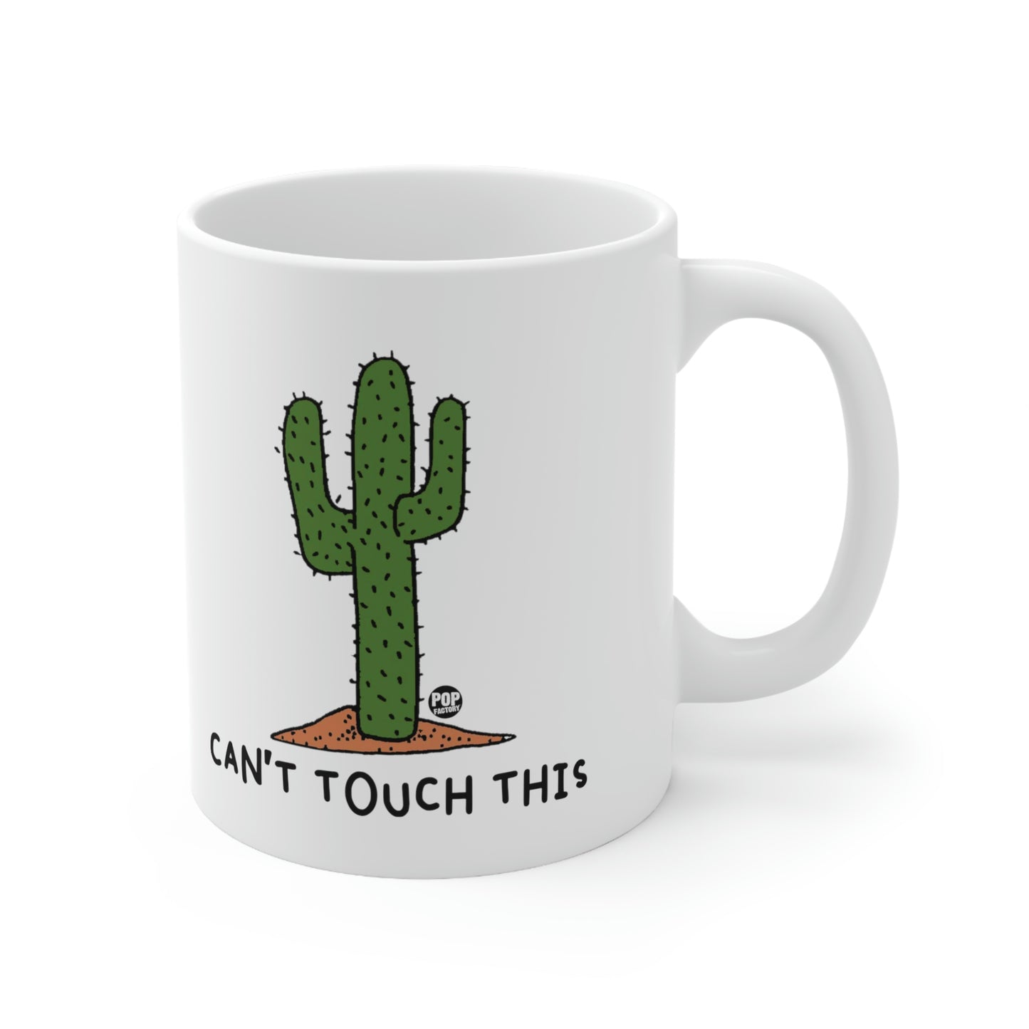 CAN'T TOUCH THIS CACTUS COFFEE MUG