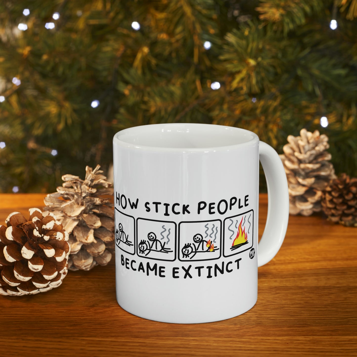 Stick People Extinct Mug