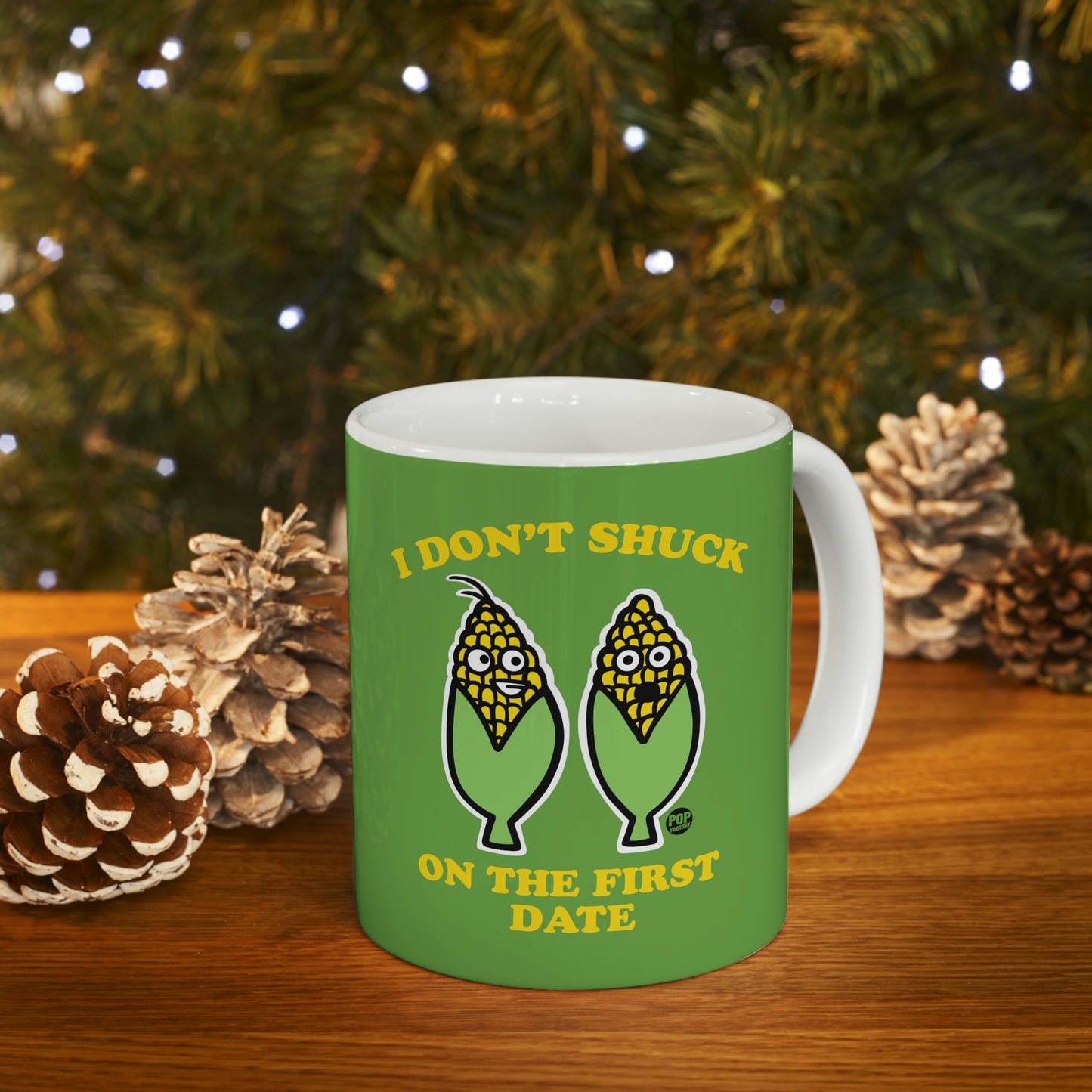 Shuck First Date Corn Mug