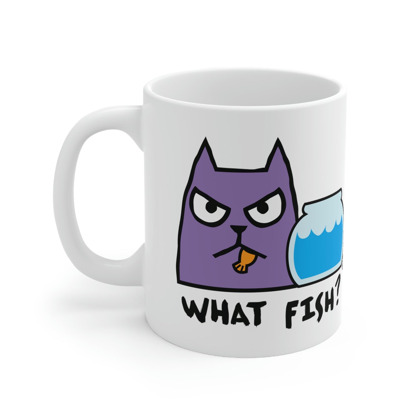 What Fish Cat Mug