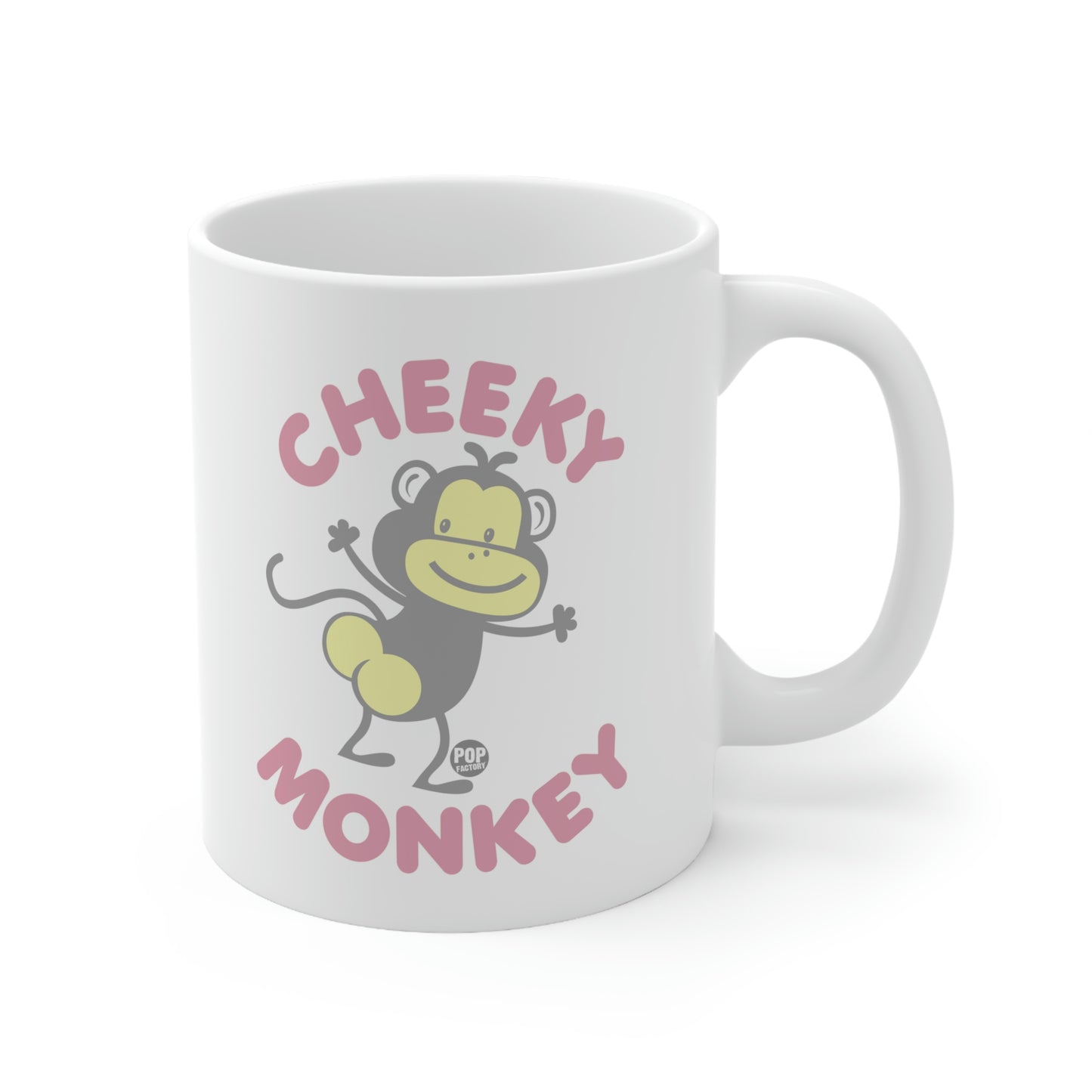 CHEEKY MONKEY BUTT COFFEE MUG