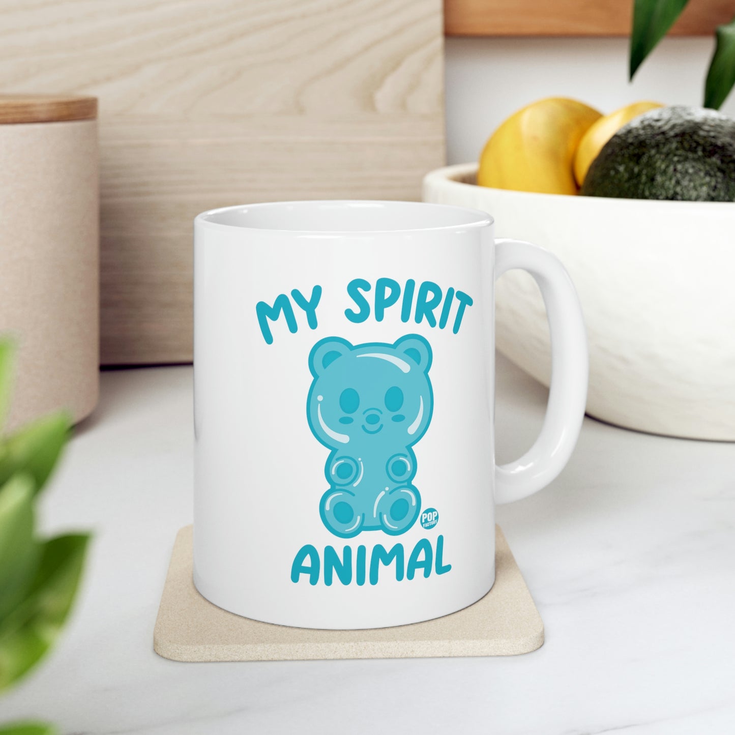 MY SPIRIT ANIMAL GUMMY BEAR MUG