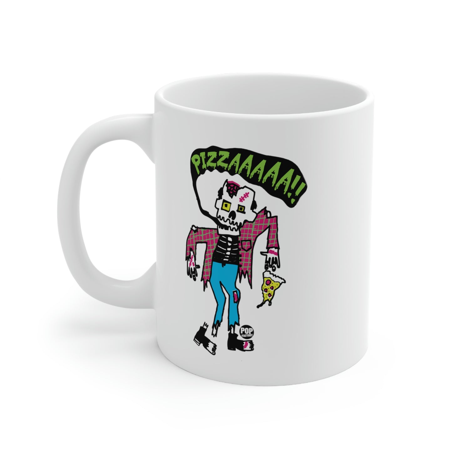 PIZZZZZA ZOMBIE COFFEE MUG