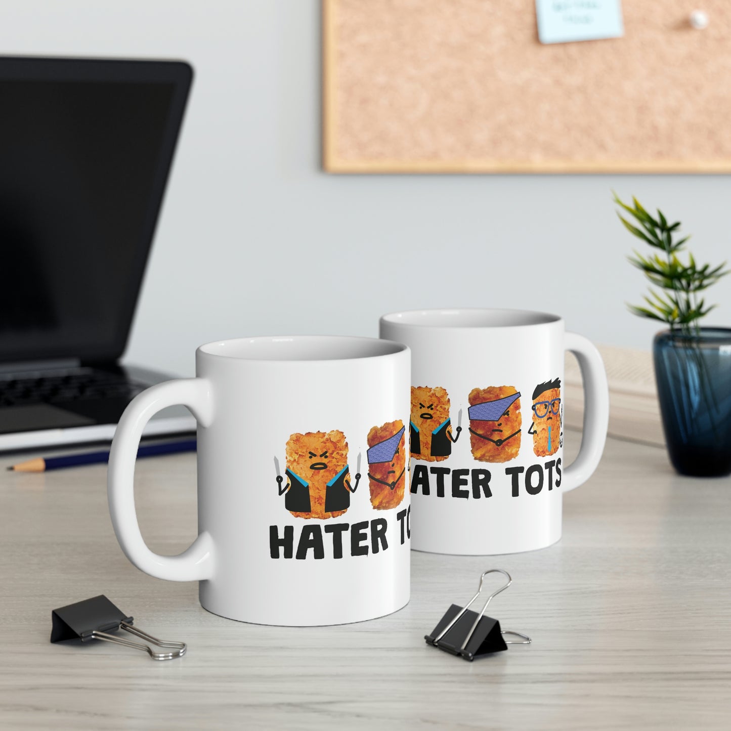 HATER TOTS COFFEE MUG