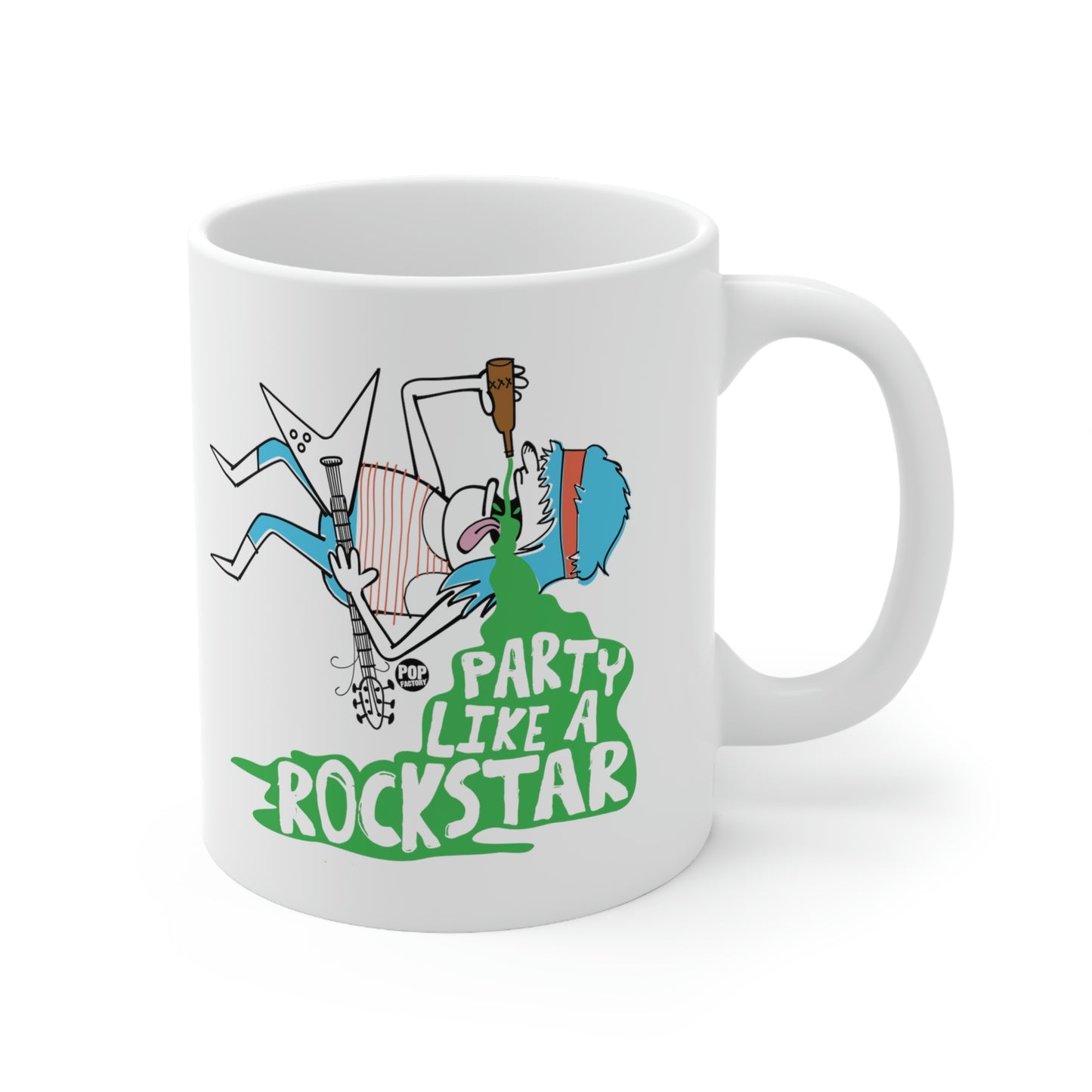 PARTY LIKE A ROCKSTAR COFFEE MUG